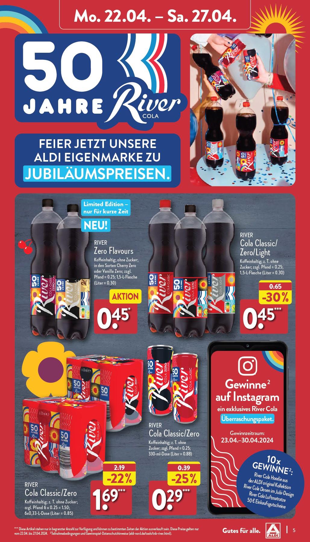 Aldi Aldi Nord Prospekt ab Montag Seite 5