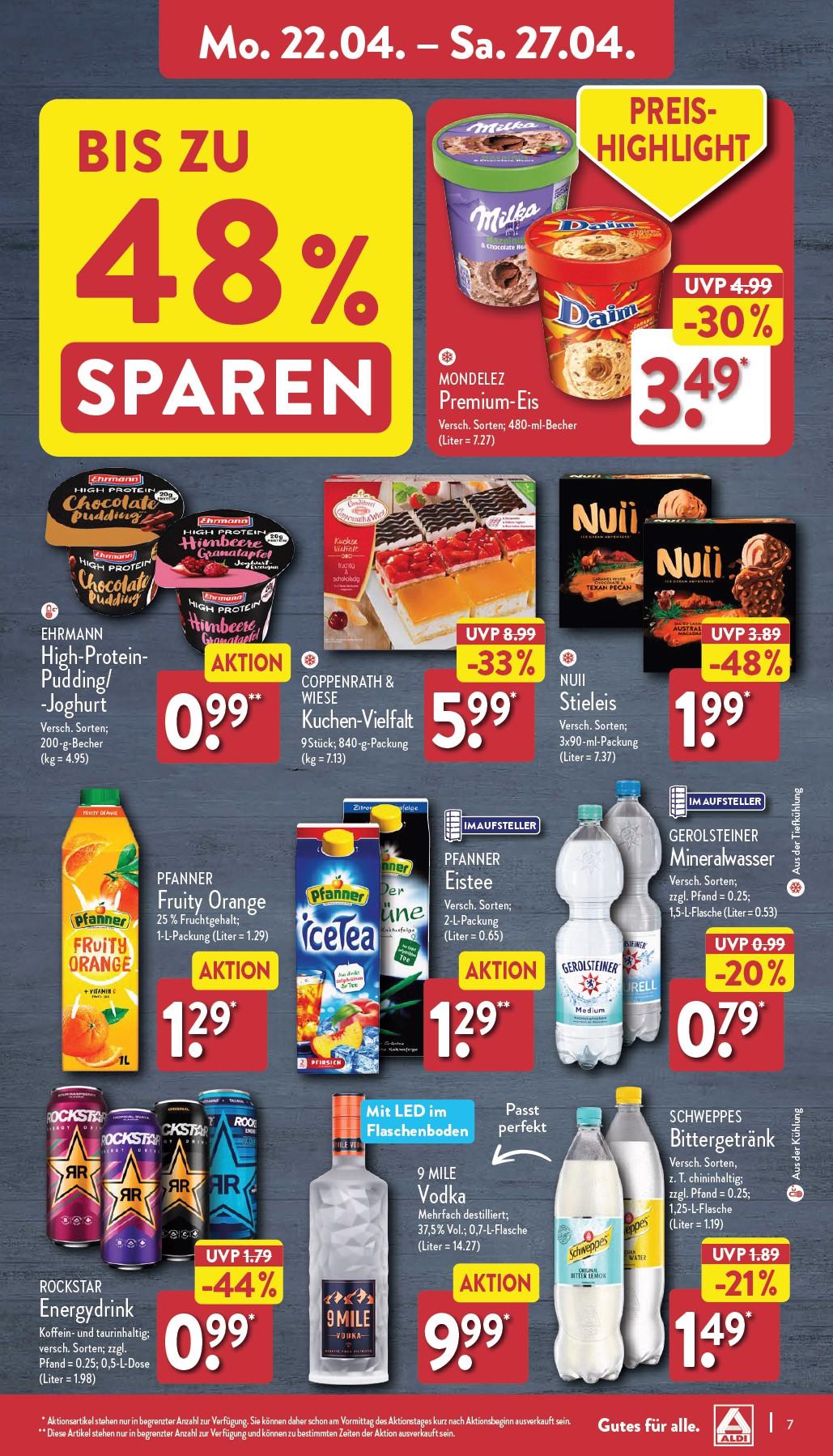 Aldi Aldi Nord Prospekt ab Montag Seite 7