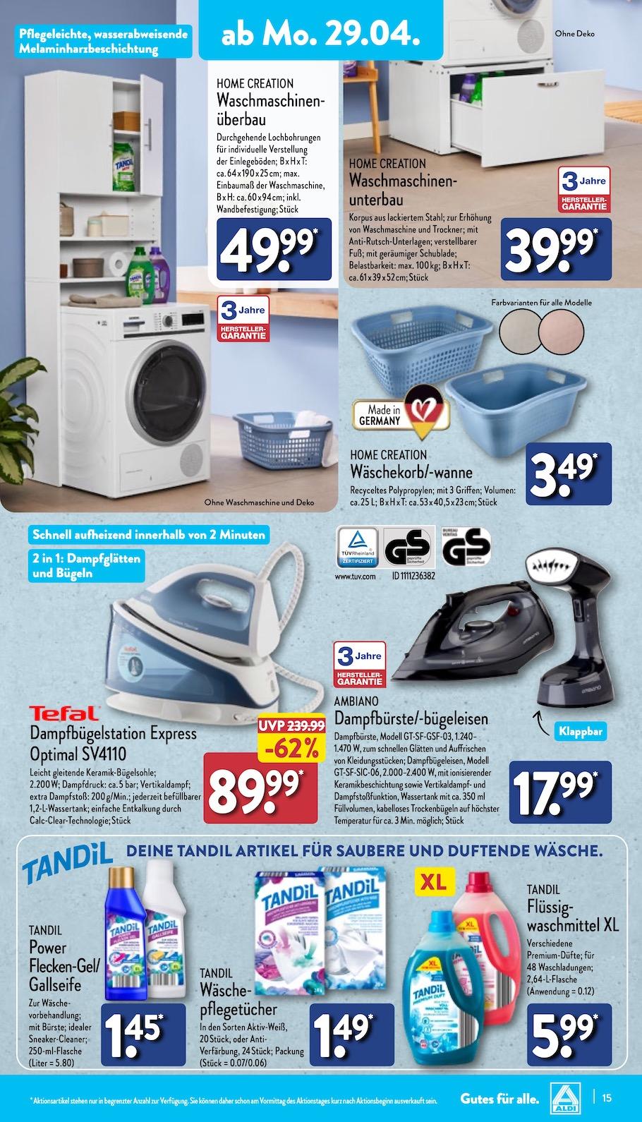 Aldi Aldi Nord Prospekt ab Montag Seite 15