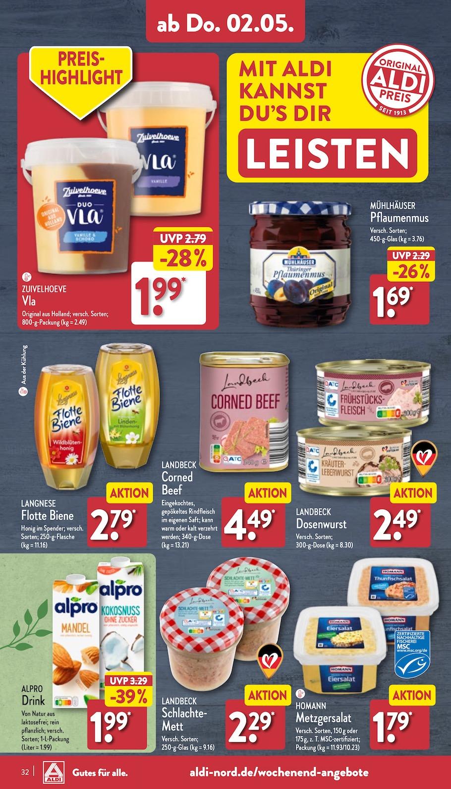 Aldi Aldi Nord Prospekt ab Montag Seite 32