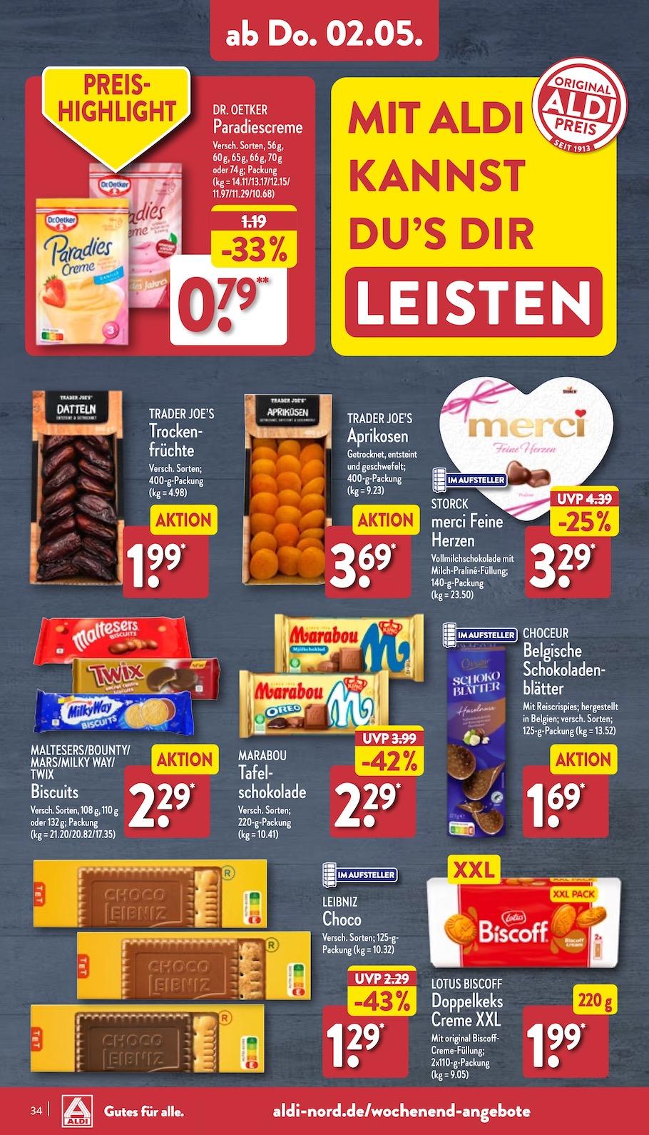 Aldi Aldi Nord Prospekt ab Montag Seite 34