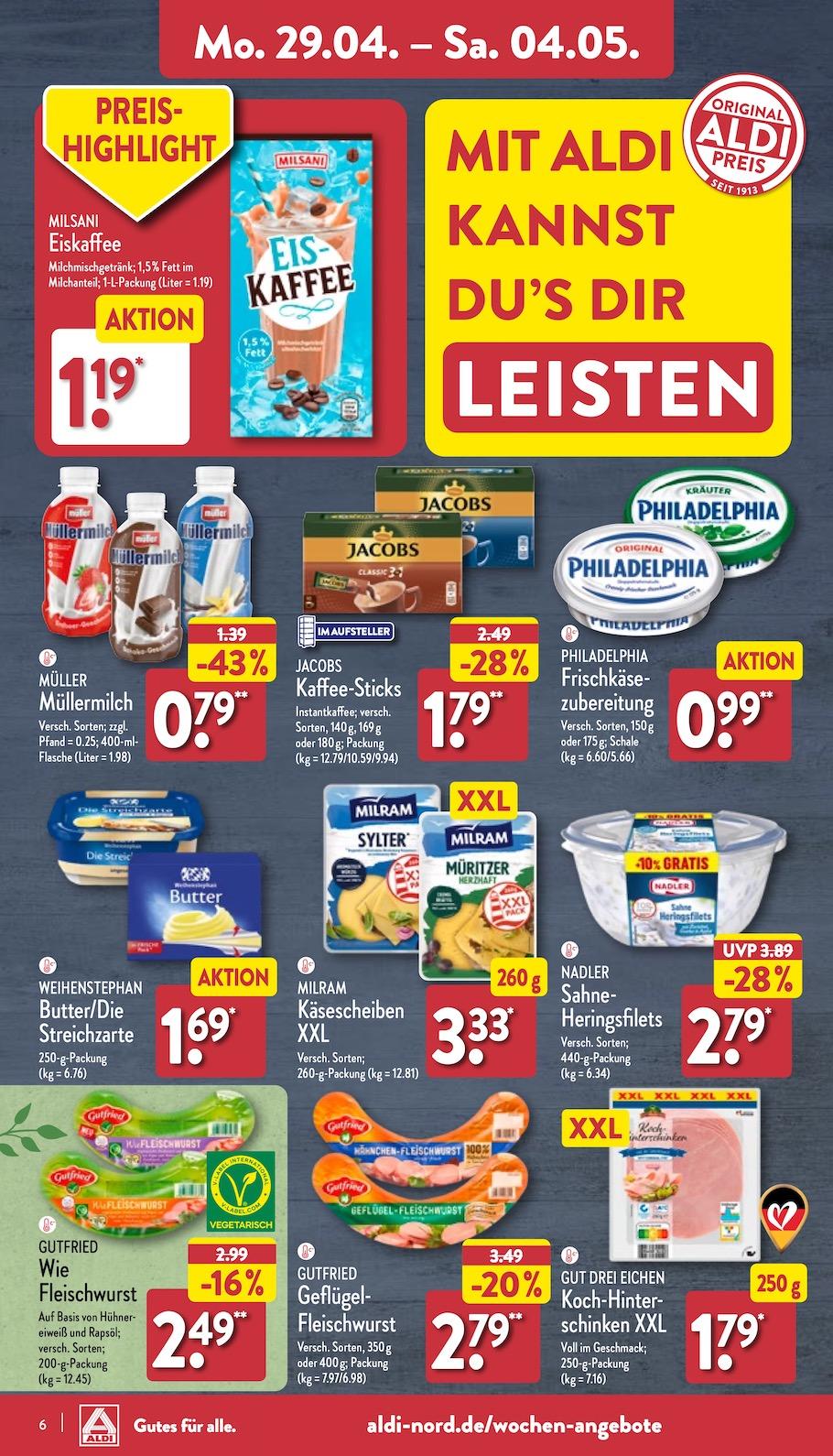 Aldi Aldi Nord Prospekt ab Montag Seite 6