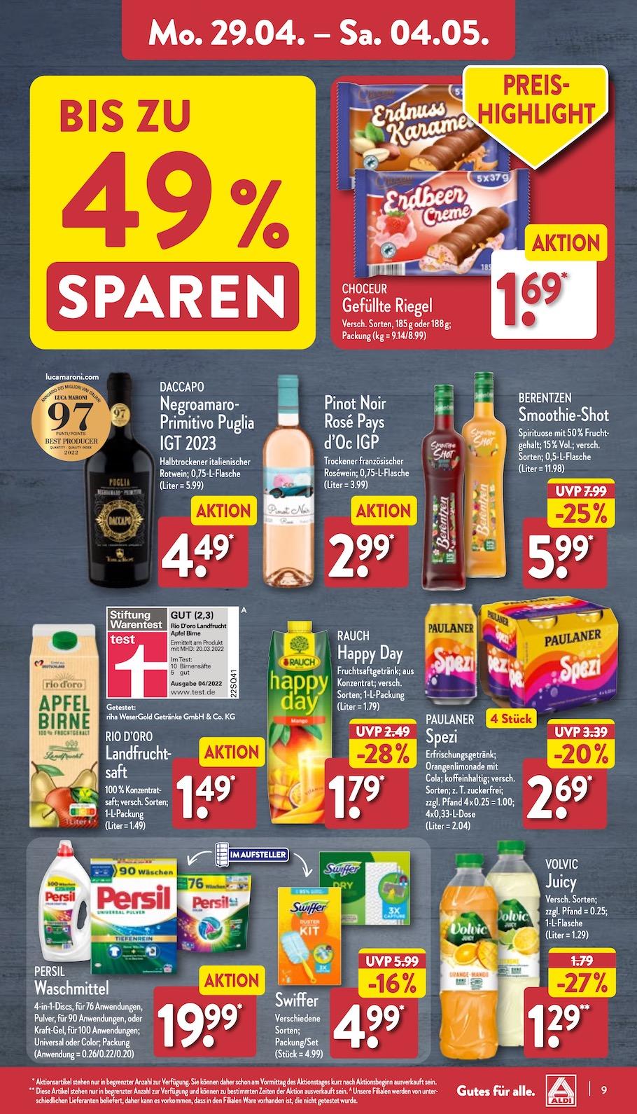 Aldi Aldi Nord Prospekt ab Montag Seite 9