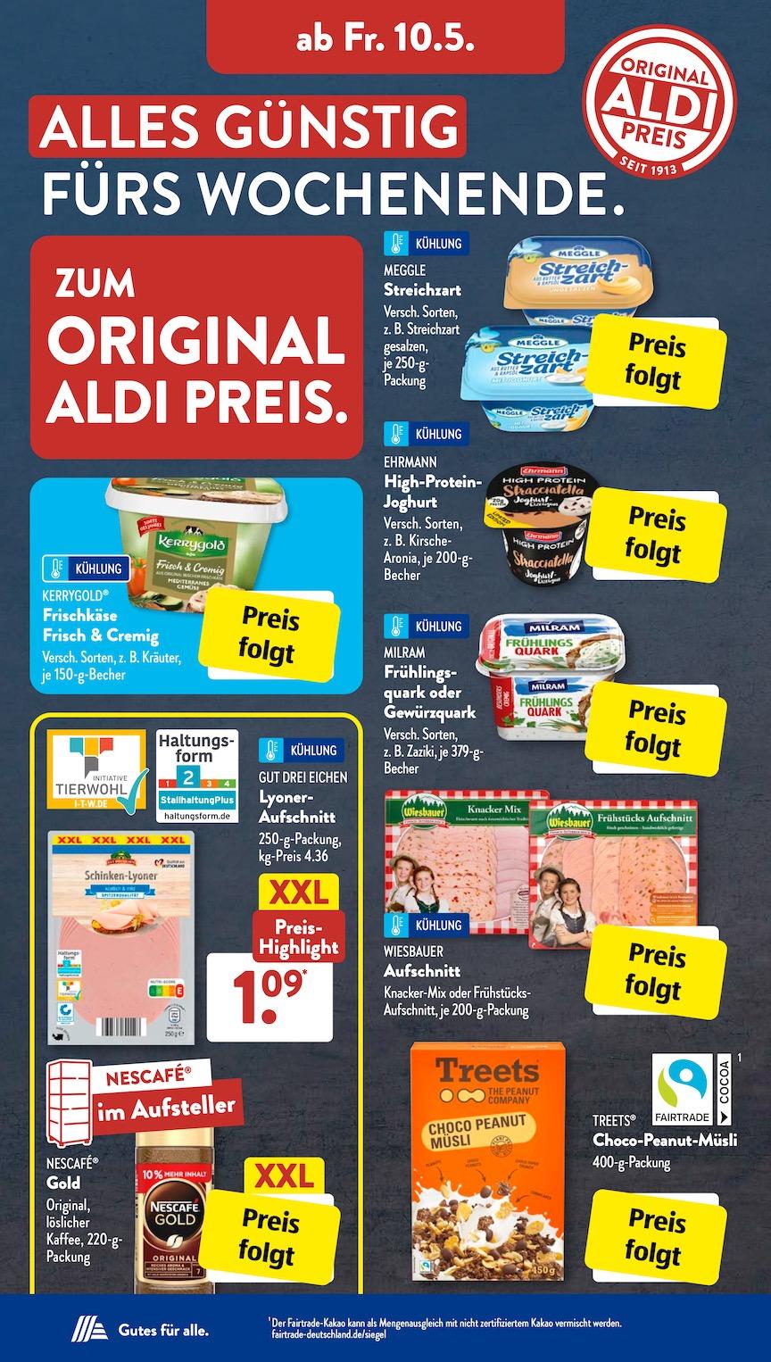Aldi Aldi Süd Prospekt ab Montag Seite 16