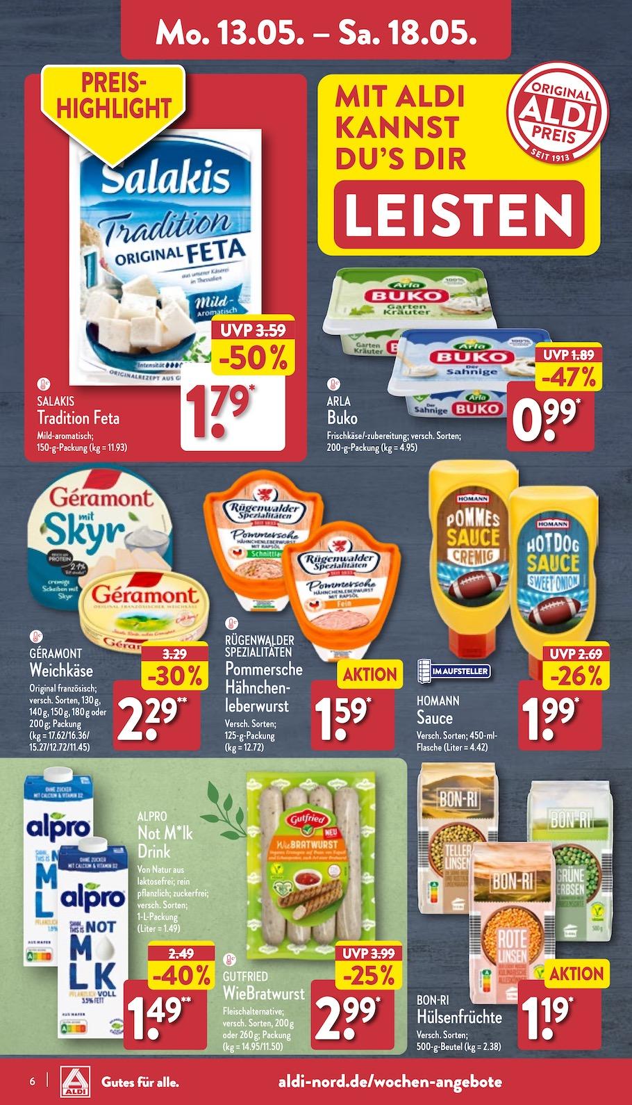 Aldi Aldi Nord Prospekt ab Montag Seite 6