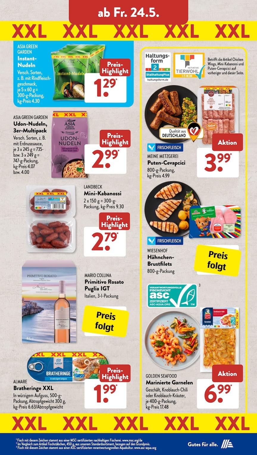 Aldi Aldi Süd Prospekt ab Dienstag Seite 22