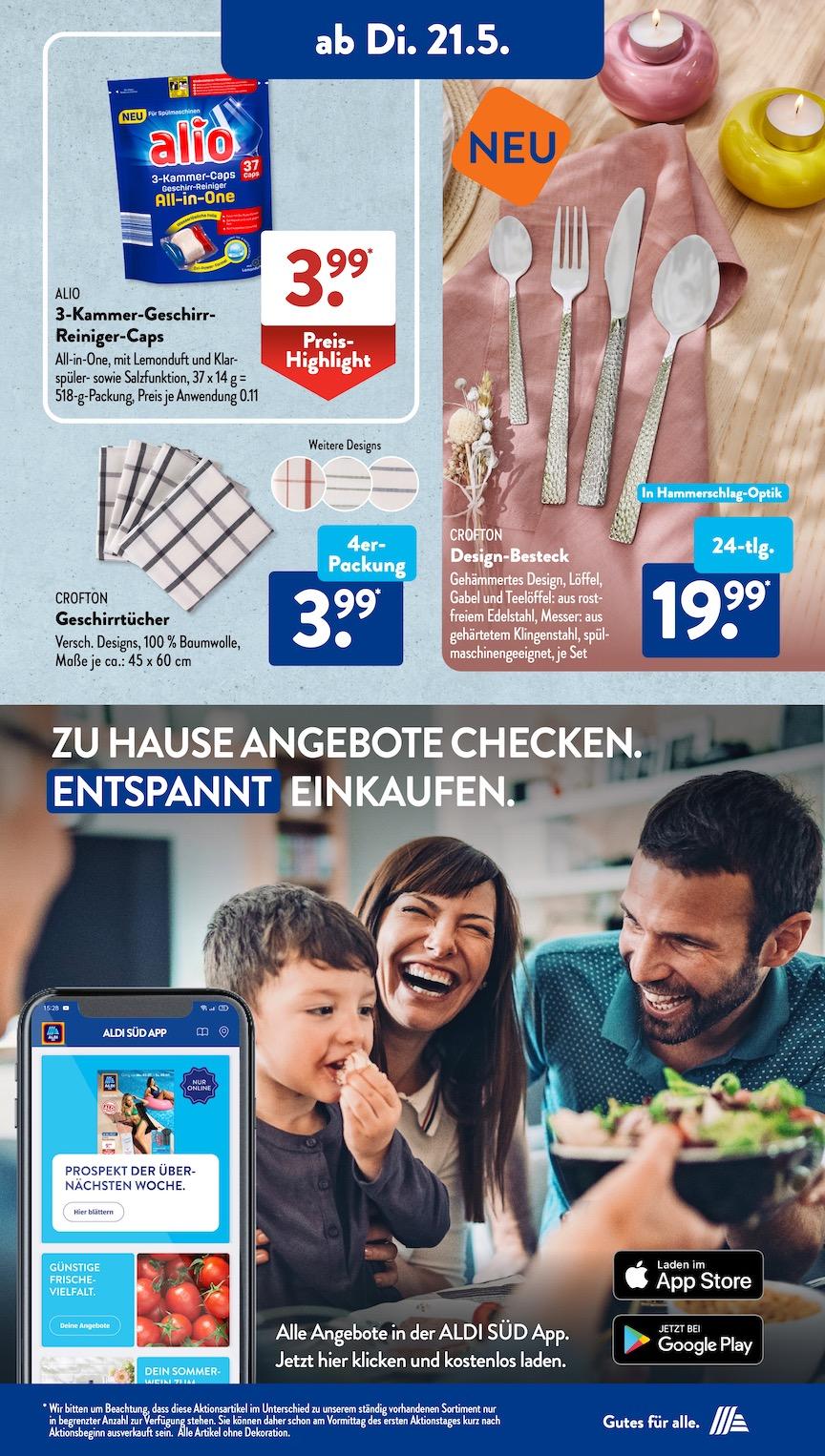 Aldi Aldi Süd Prospekt ab Dienstag Seite 3