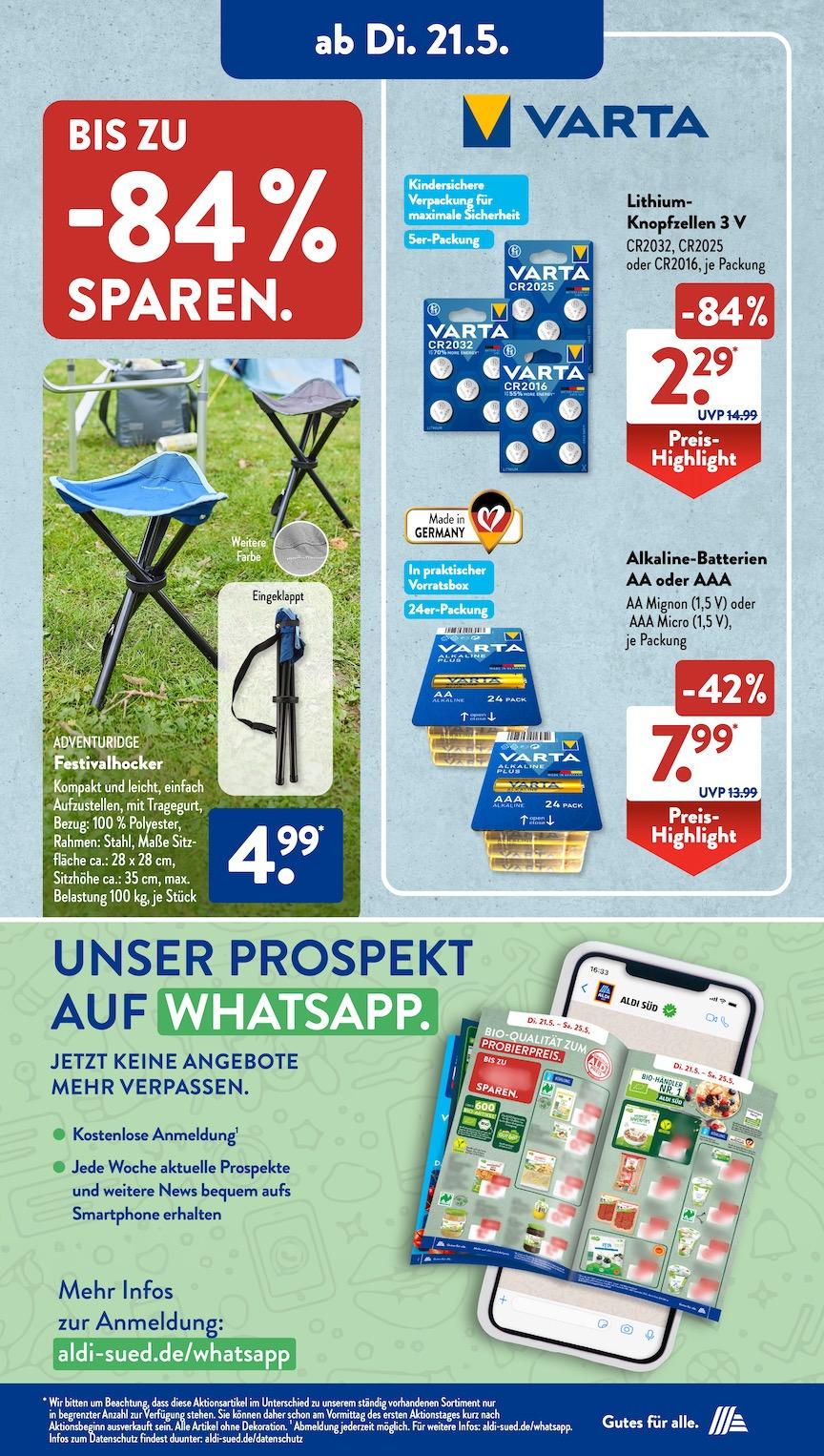 Aldi Aldi Süd Prospekt ab Dienstag Seite 5