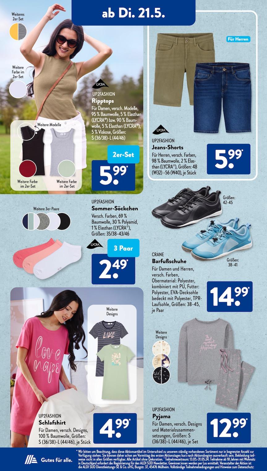 Aldi Aldi Süd Prospekt ab Dienstag Seite 6