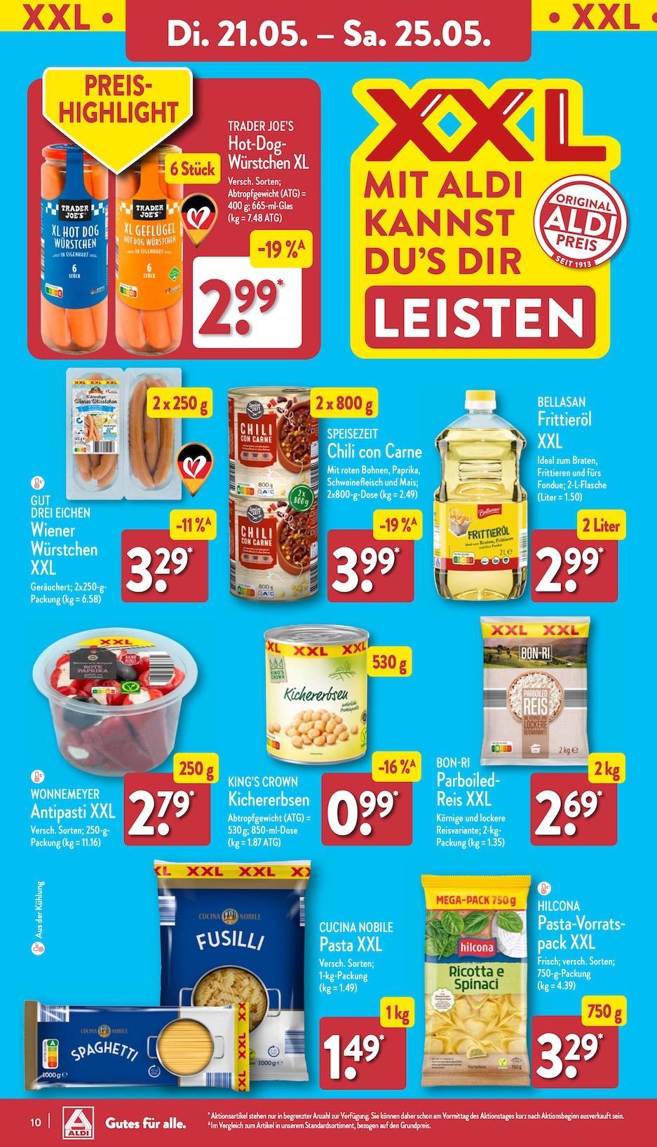 Aldi Aldi Nord Prospekt ab Dienstag Seite 10