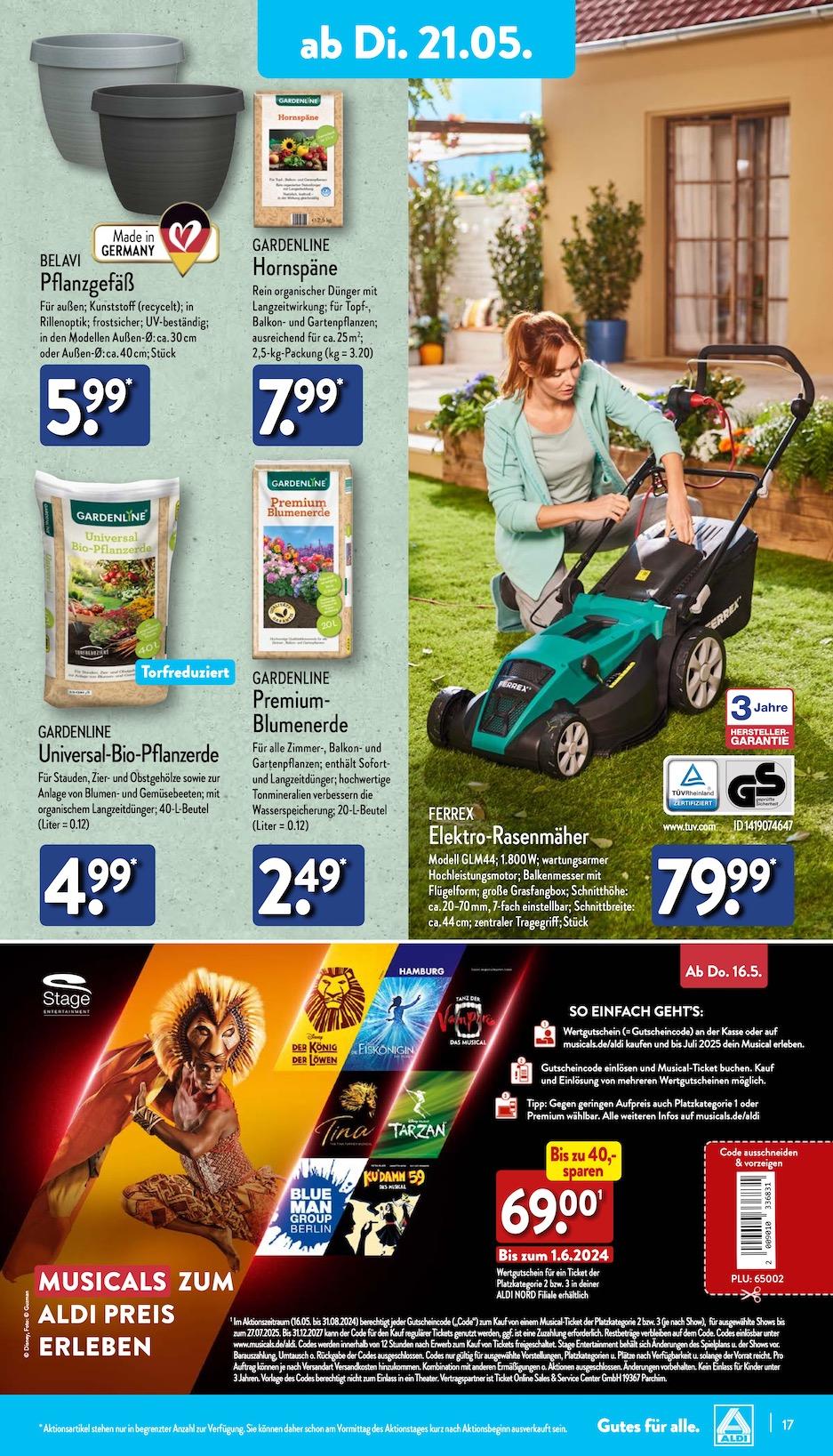 Aldi Aldi Nord Prospekt ab Dienstag Seite 17