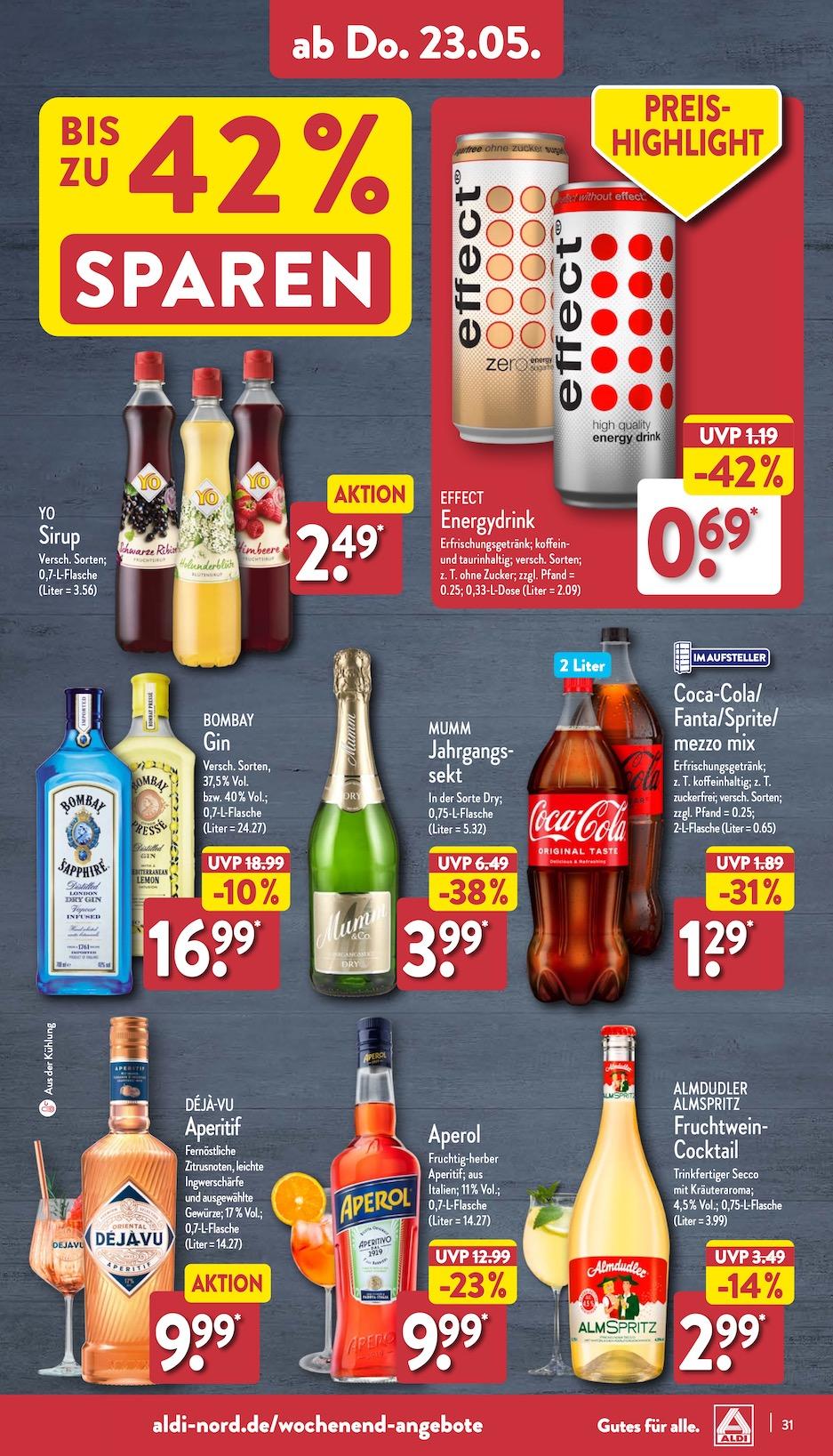 Aldi Aldi Nord Prospekt ab Dienstag Seite 31