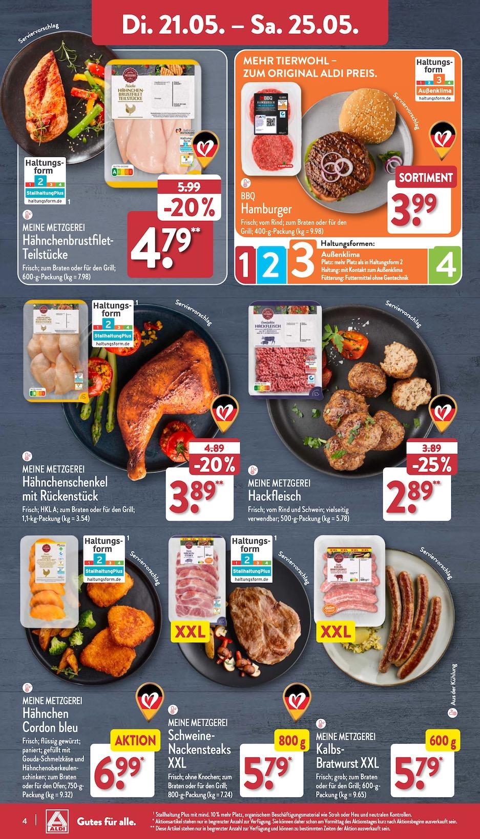 Aldi Aldi Nord Prospekt ab Dienstag Seite 4