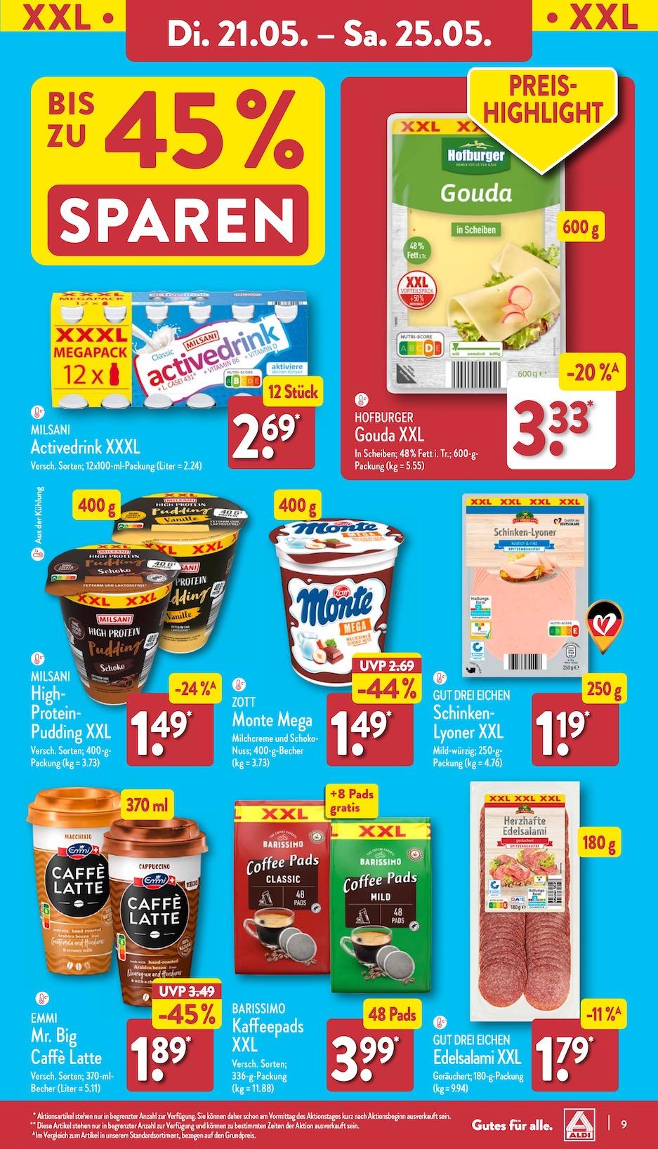 Aldi Aldi Nord Prospekt ab Dienstag Seite 9