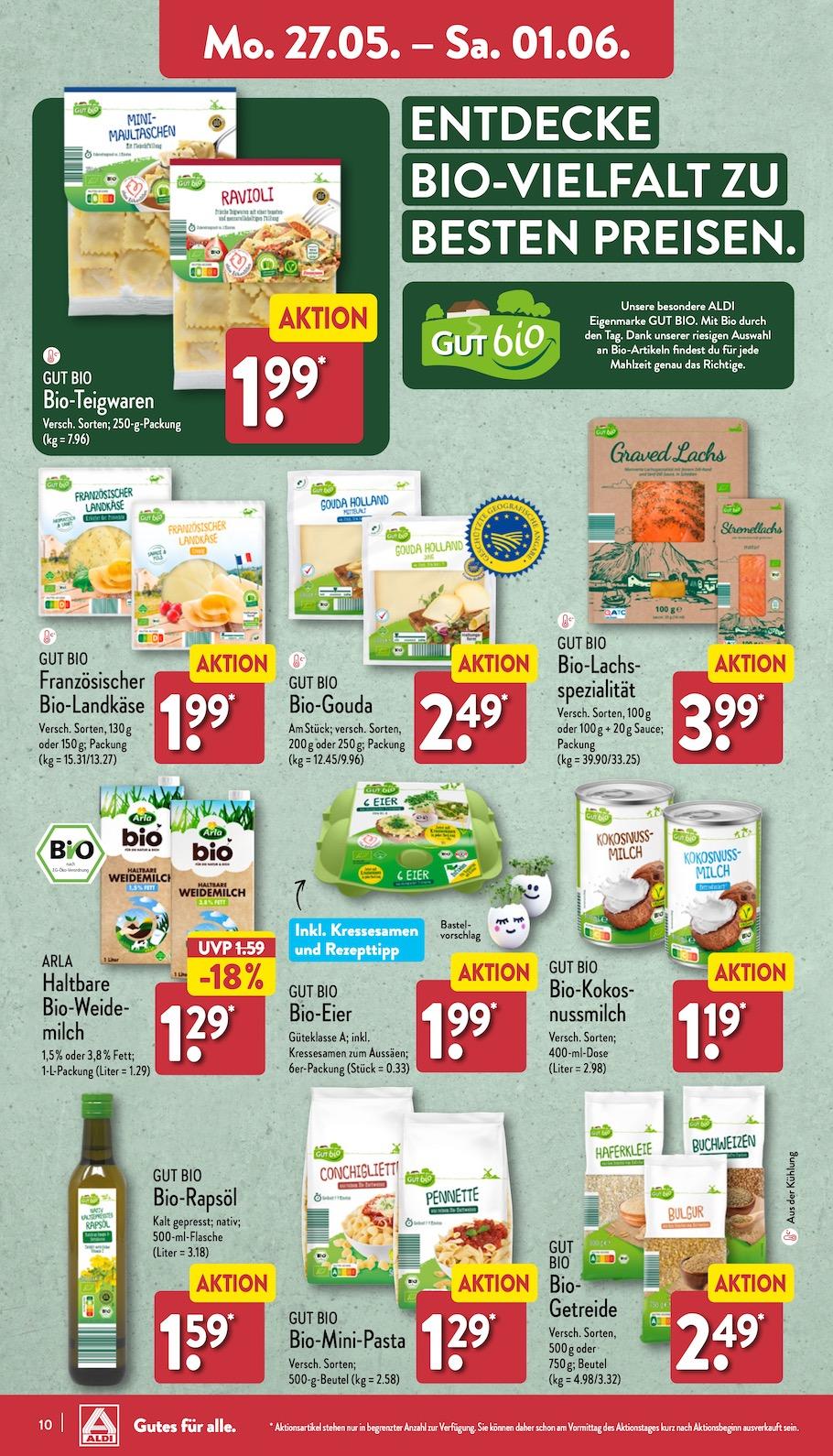 Aldi Aldi Nord Prospekt ab Montag Seite 10