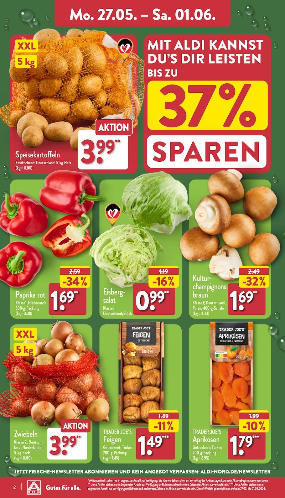 Aldi Aldi Nord Prospekt ab Montag Seite 2