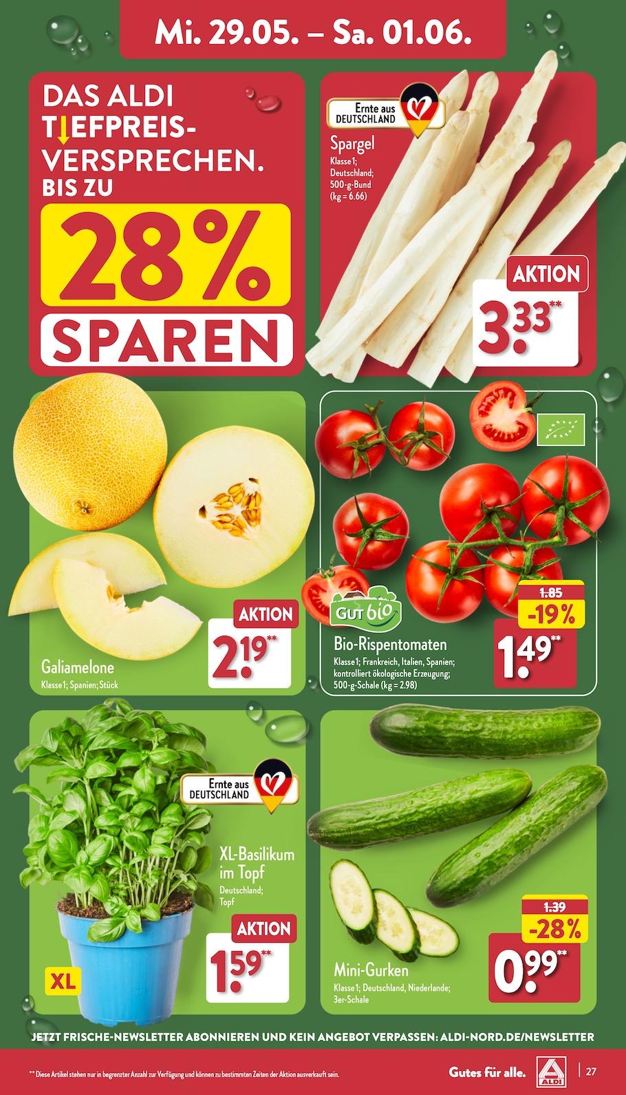 Aldi Aldi Nord Prospekt ab Montag Seite 27
