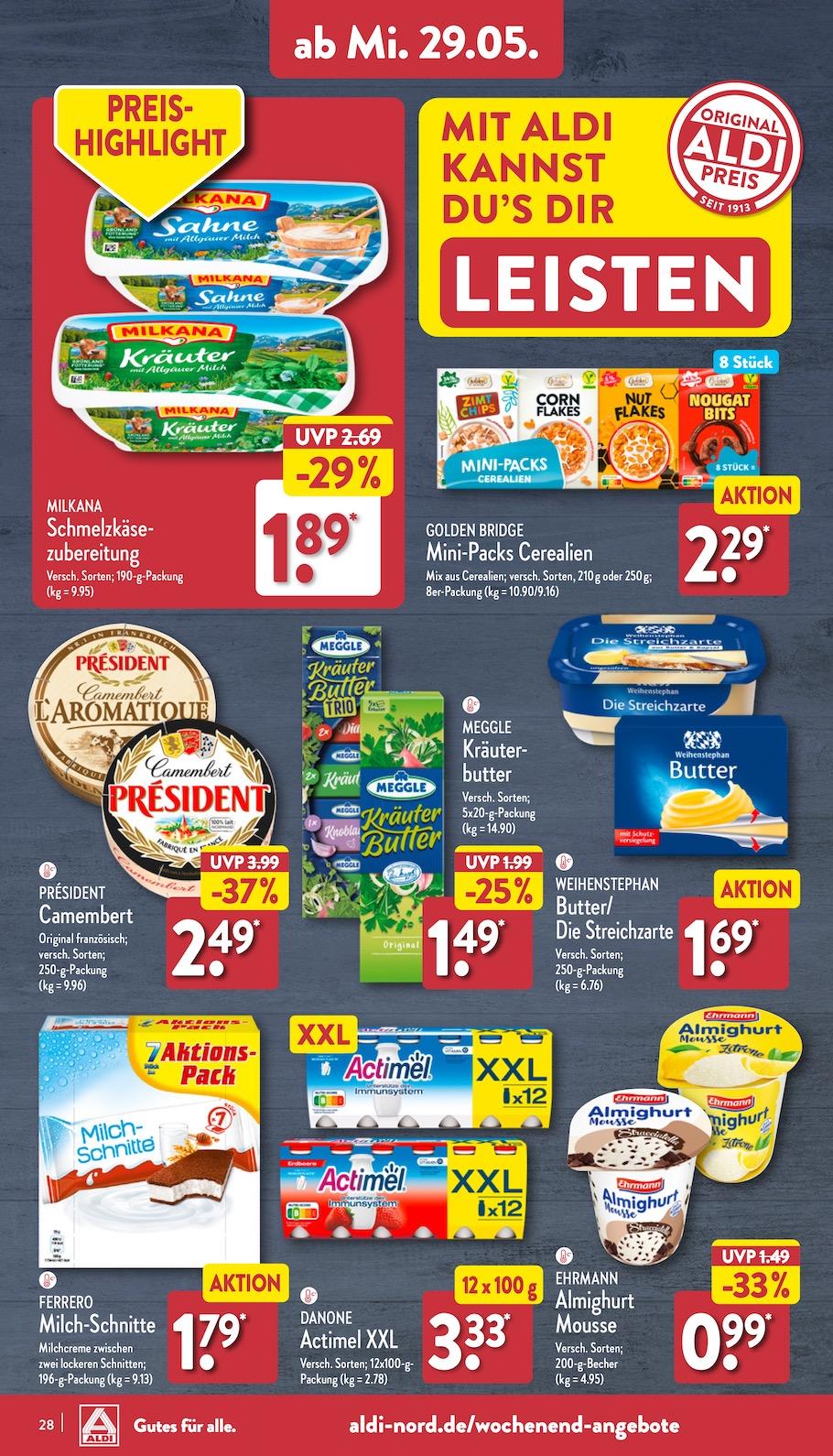 Aldi Aldi Nord Prospekt ab Montag Seite 28