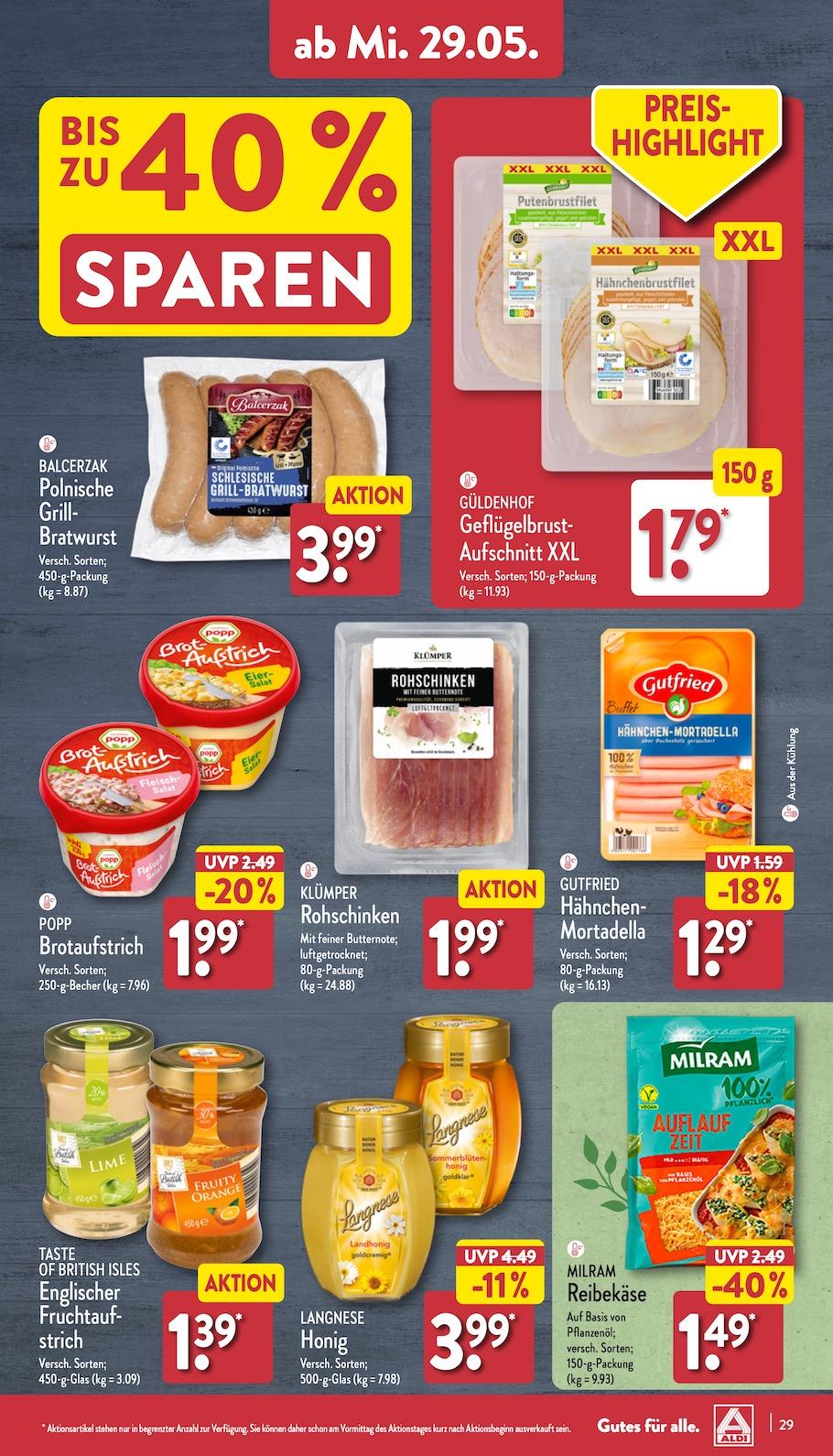 Aldi Aldi Nord Prospekt ab Montag Seite 29