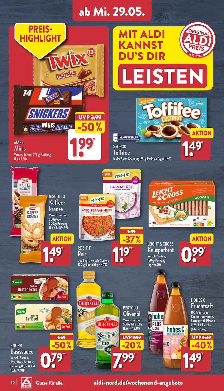 Aldi Aldi Nord Prospekt ab Montag Seite 30