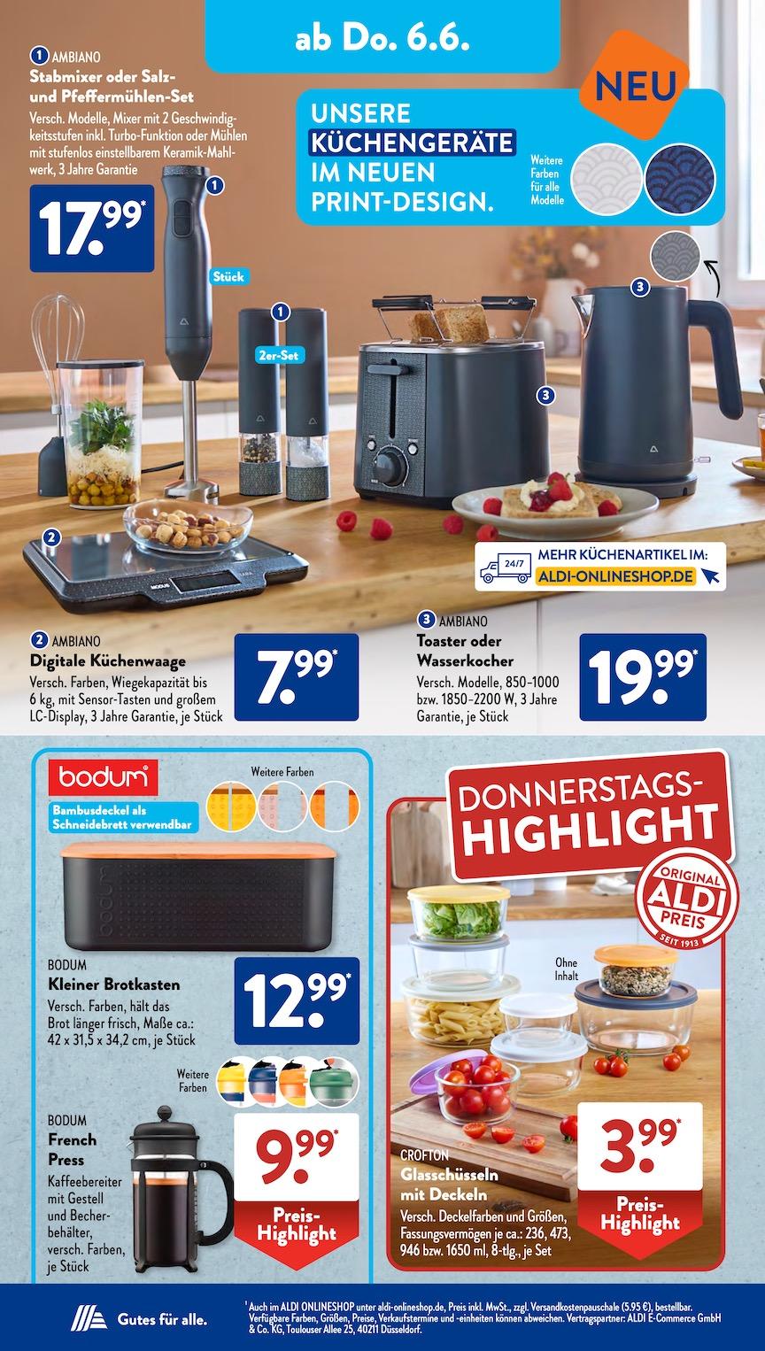 Aldi Aldi Süd Prospekt ab Montag Seite 9
