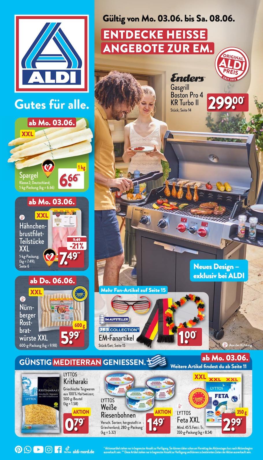 Aldi Aldi Nord Prospekt ab Montag Seite 1