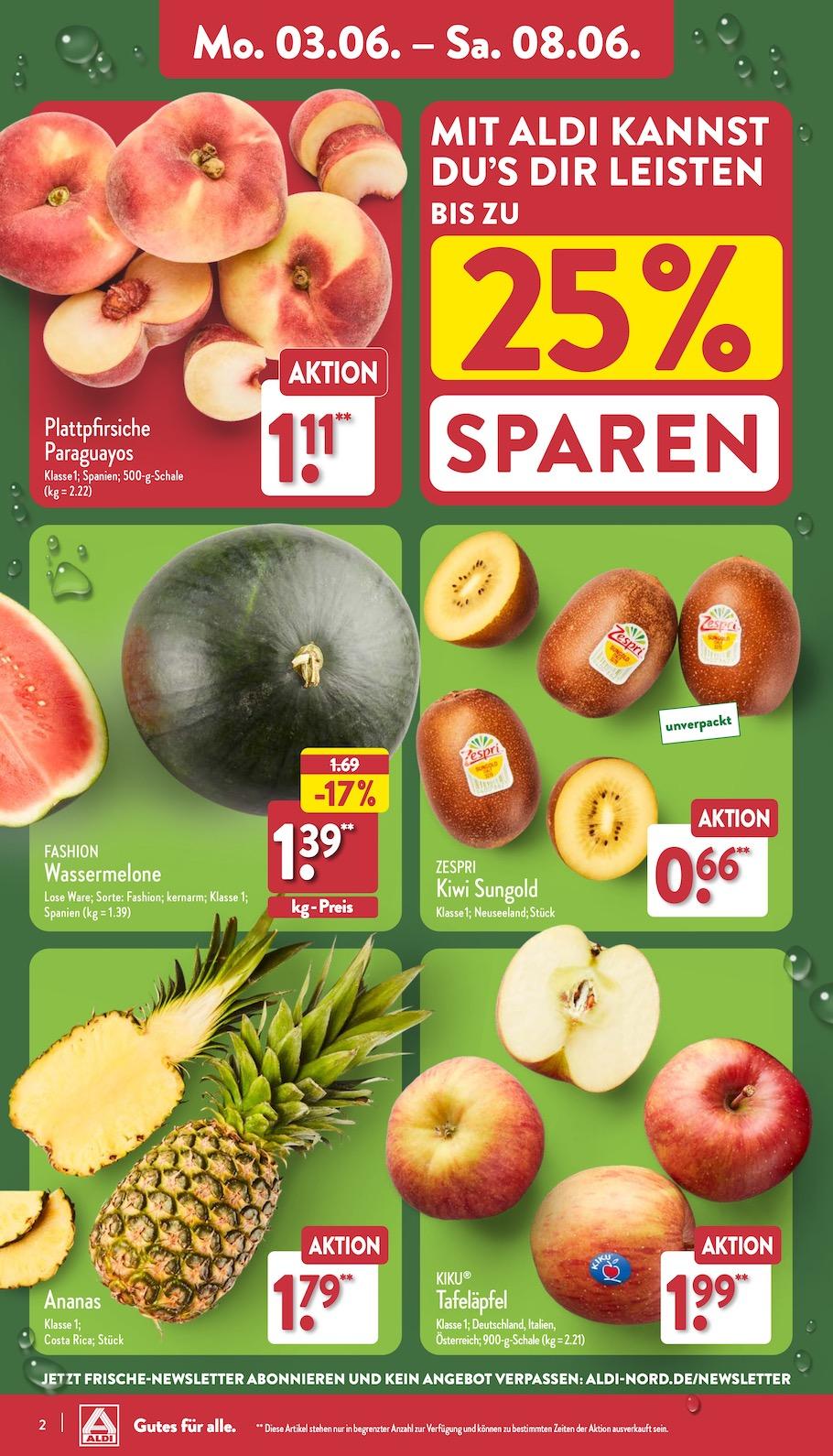 Aldi Aldi Nord Prospekt ab Montag Seite 2