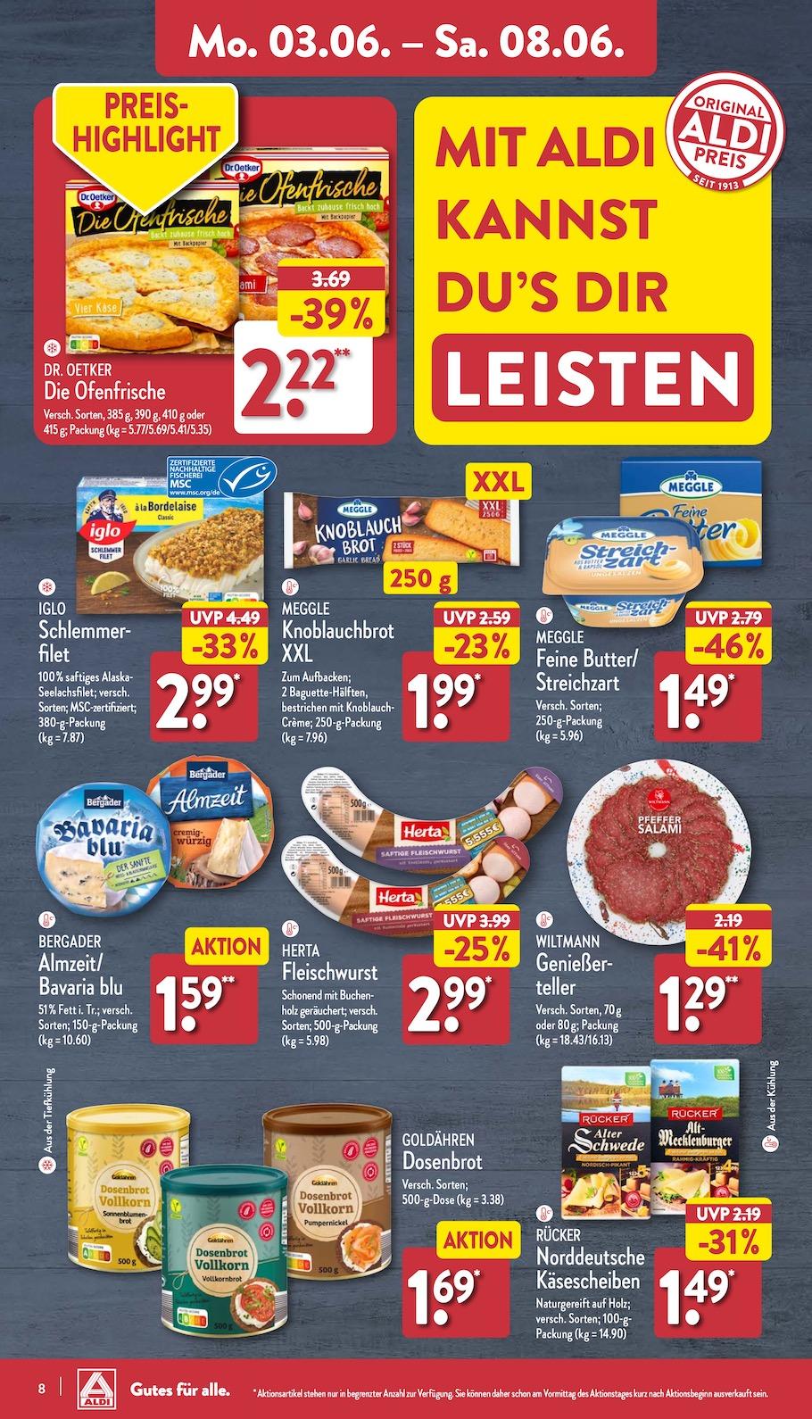 Aldi Aldi Nord Prospekt ab Montag Seite 8