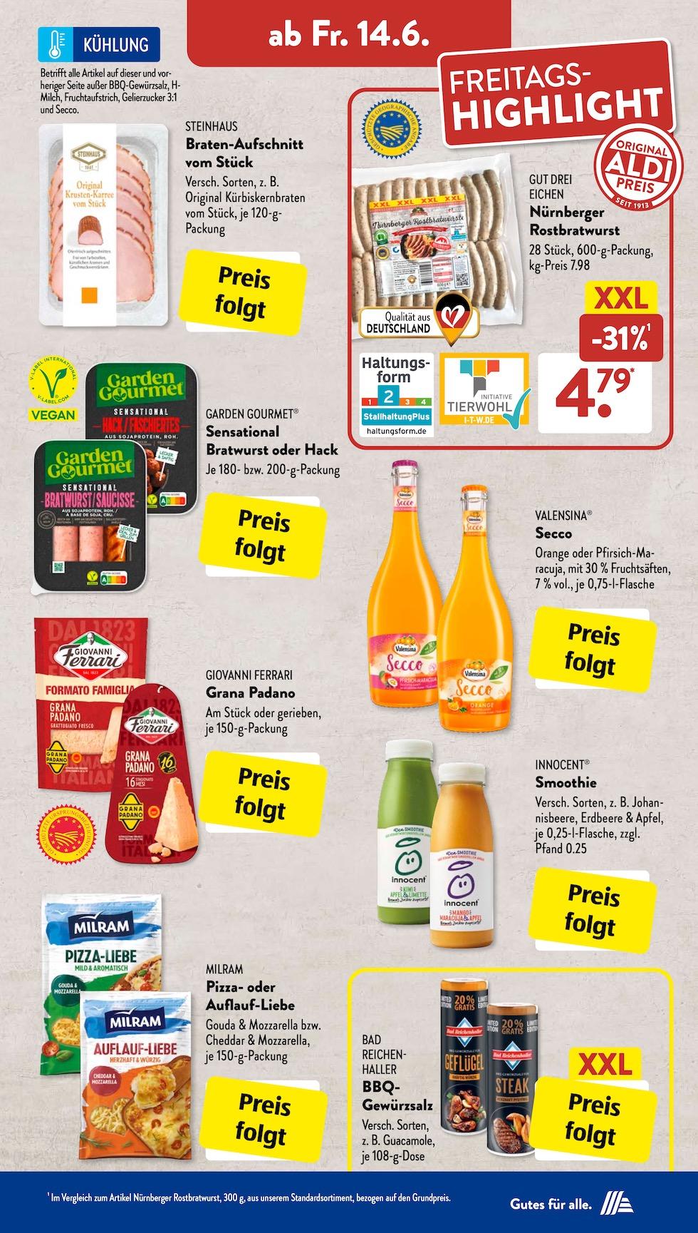Aldi Aldi Süd Prospekt ab Montag Seite 18