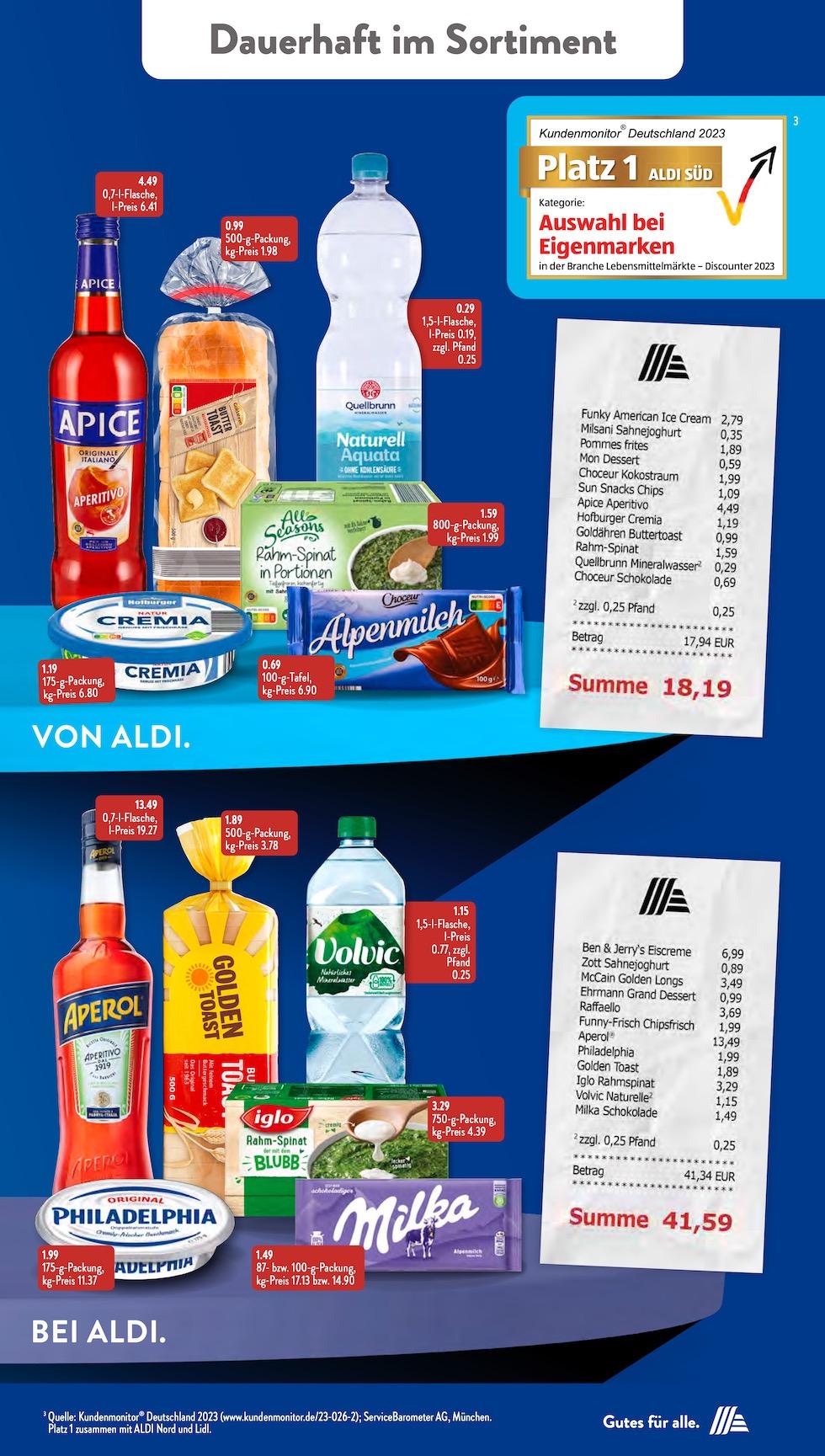 Aldi Aldi Süd Prospekt ab Montag Seite 28