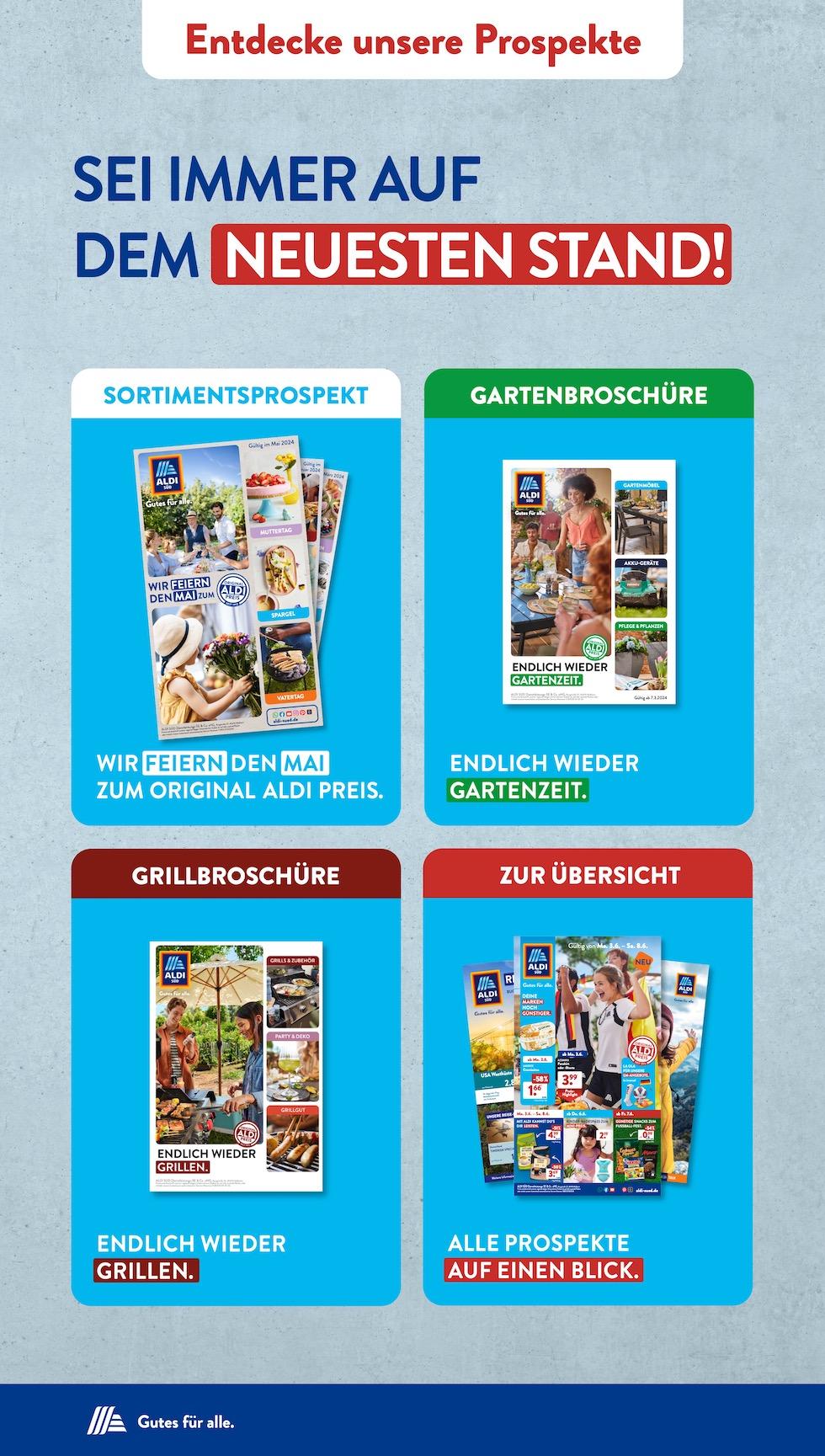 Aldi Aldi Süd Prospekt ab Montag Seite 38