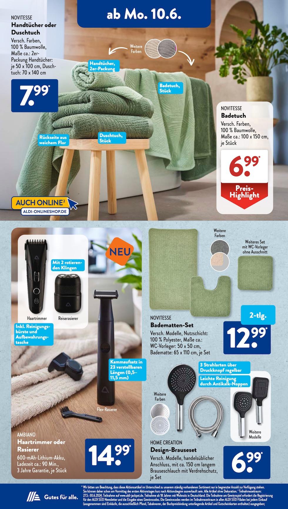 Aldi Aldi Süd Prospekt ab Montag Seite 4