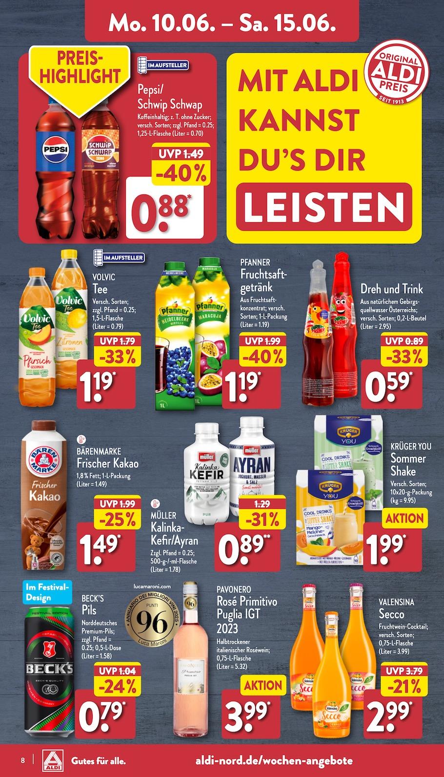 Aldi Aldi Nord Prospekt ab Montag Seite 8
