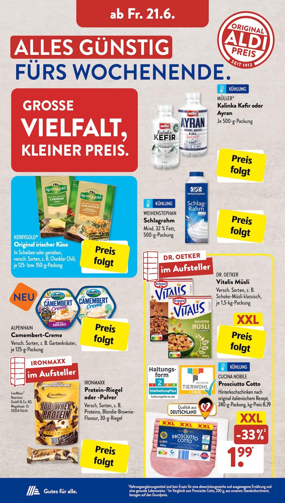 Aldi Aldi Süd Prospekt ab Montag Seite 17