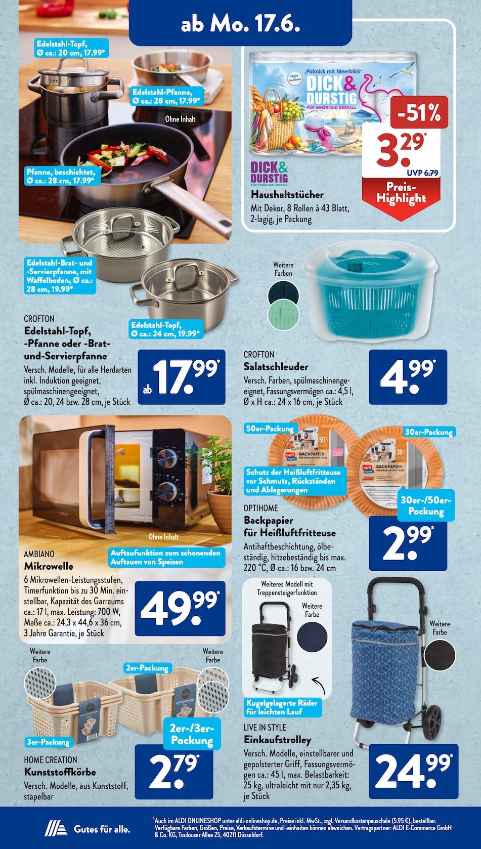 Aldi Aldi Süd Prospekt ab Montag Seite 4