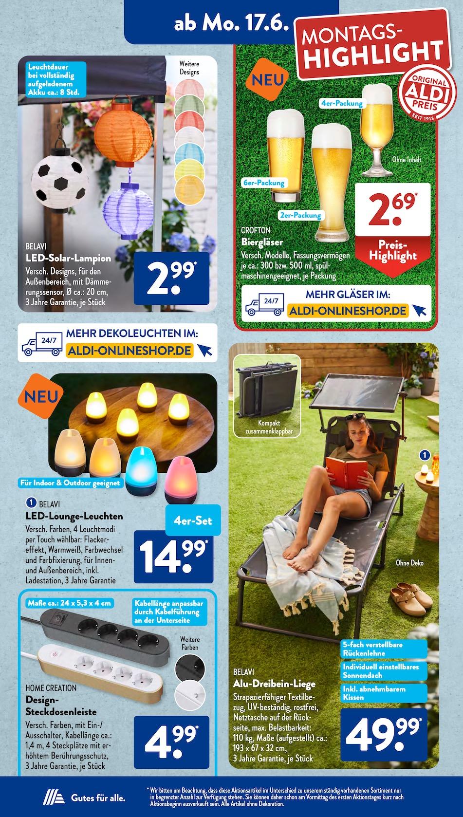 Aldi Aldi Süd Prospekt ab Montag Seite 6
