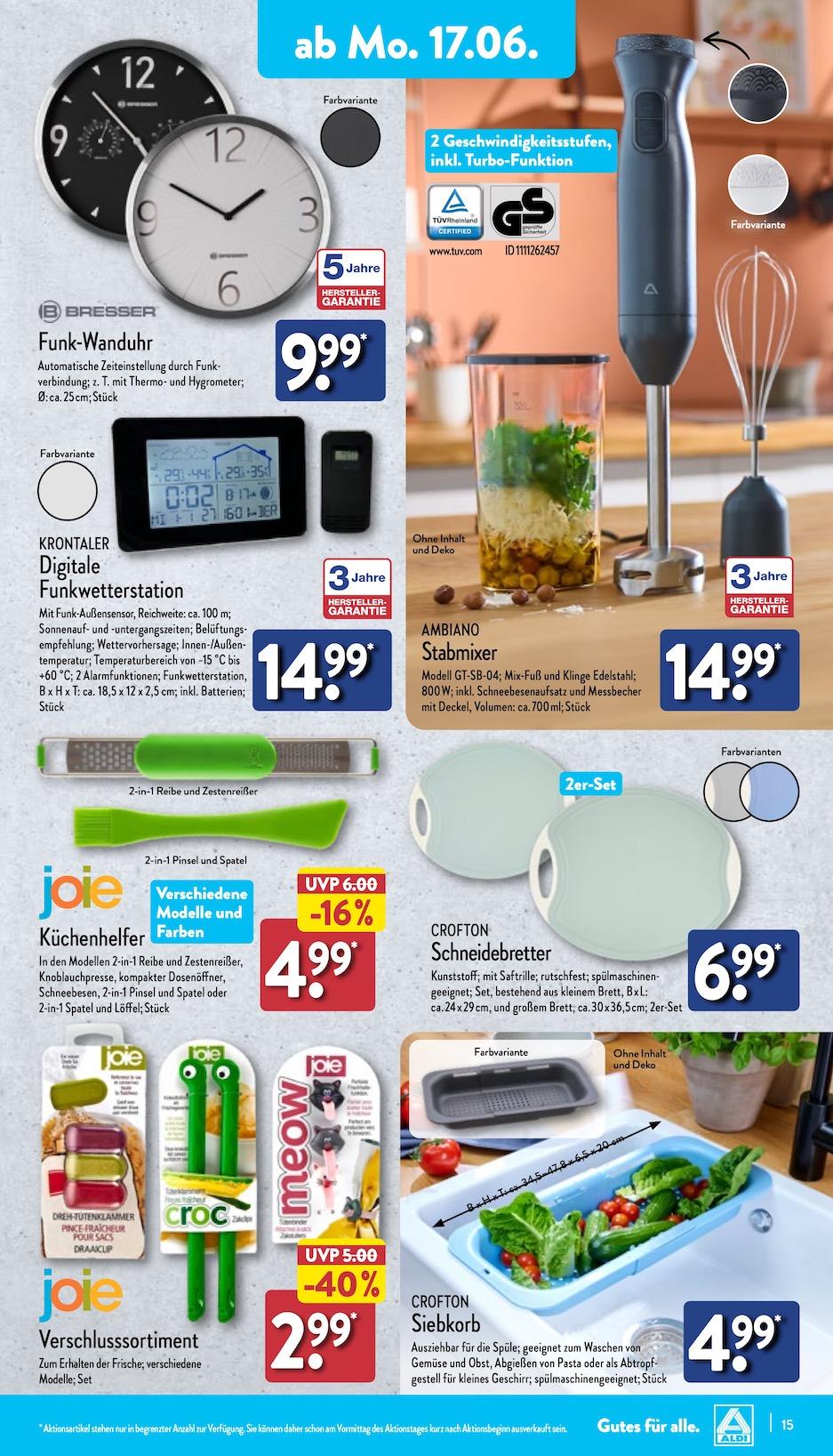 Aldi Aldi Nord Prospekt ab Montag Seite 15