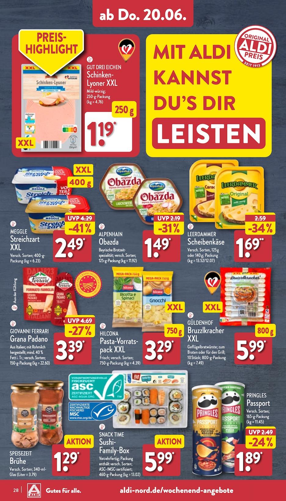 Aldi Aldi Nord Prospekt ab Montag Seite 28