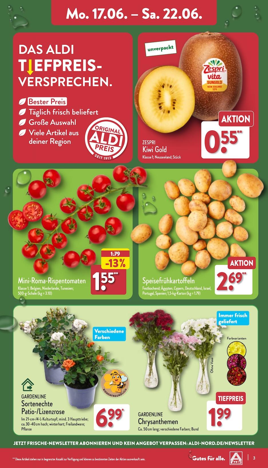 Aldi Aldi Nord Prospekt ab Montag Seite 3