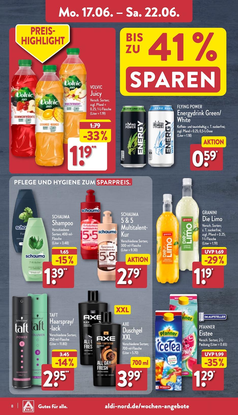 Aldi Aldi Nord Prospekt ab Montag Seite 8