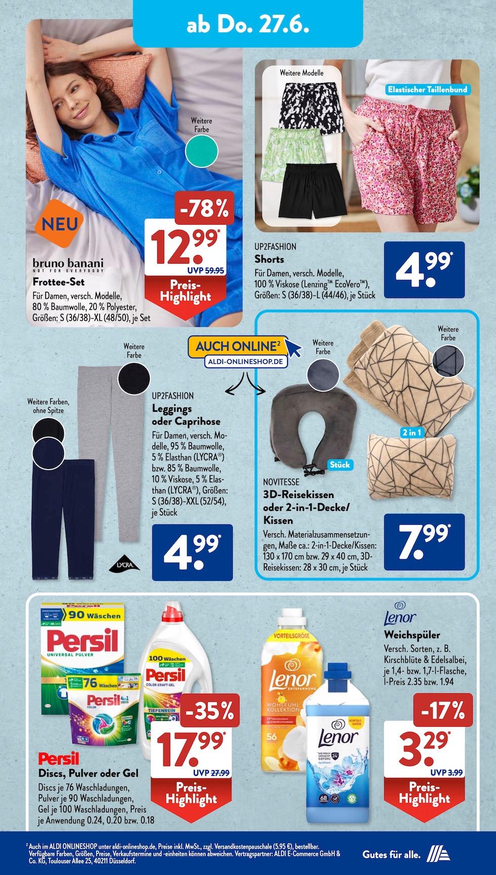 Aldi Aldi Süd Prospekt ab Montag Seite 12