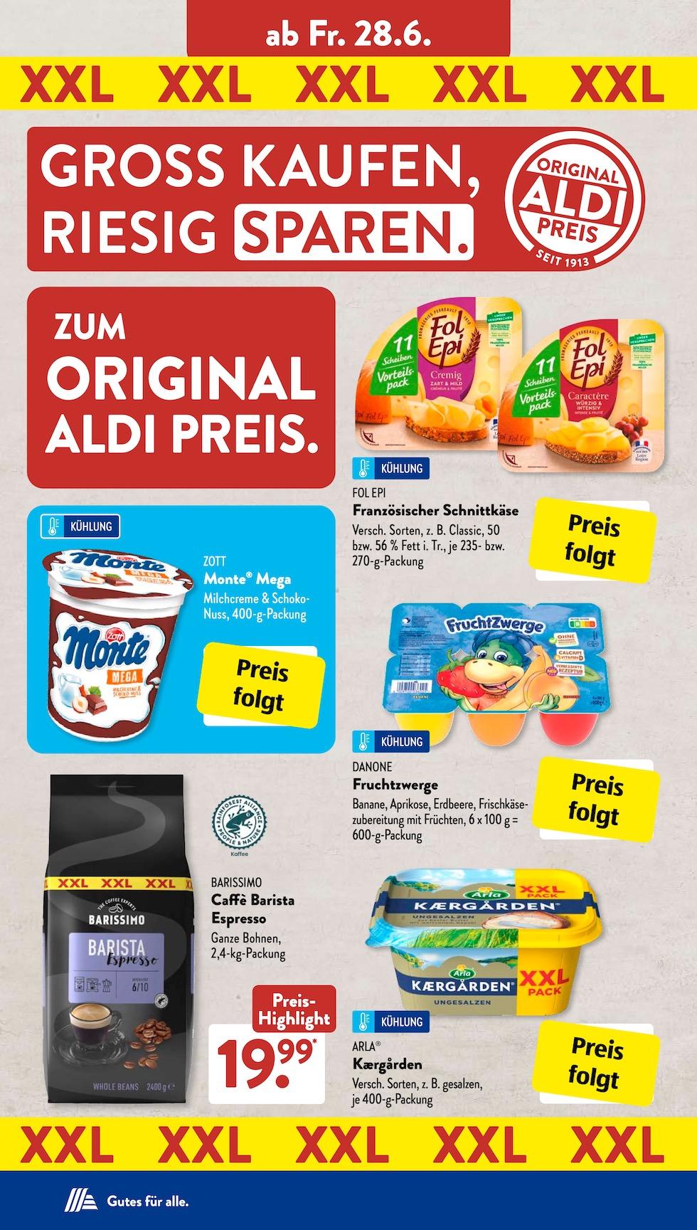 Aldi Aldi Süd Prospekt ab Montag Seite 19