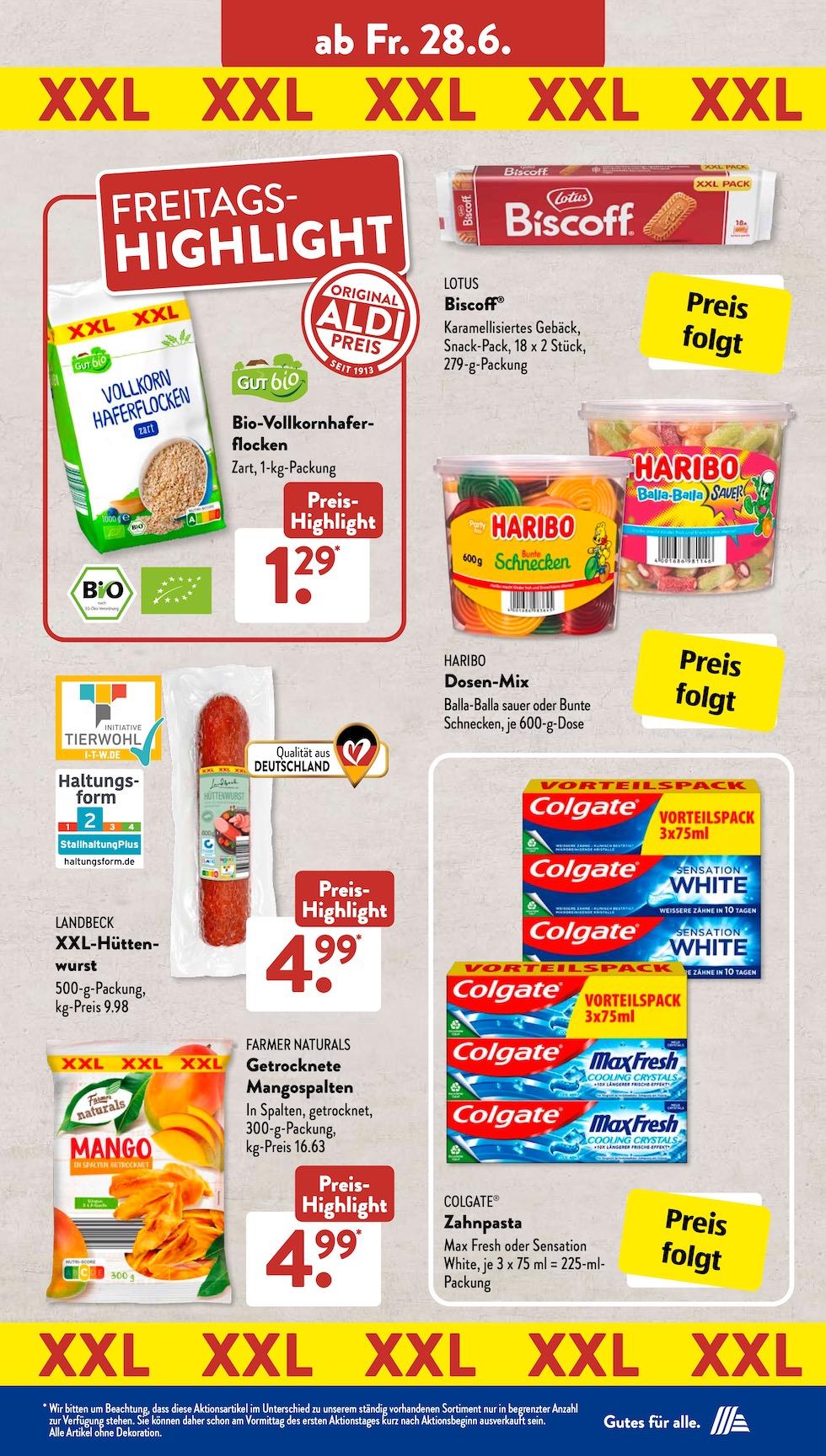 Aldi Aldi Süd Prospekt ab Montag Seite 20