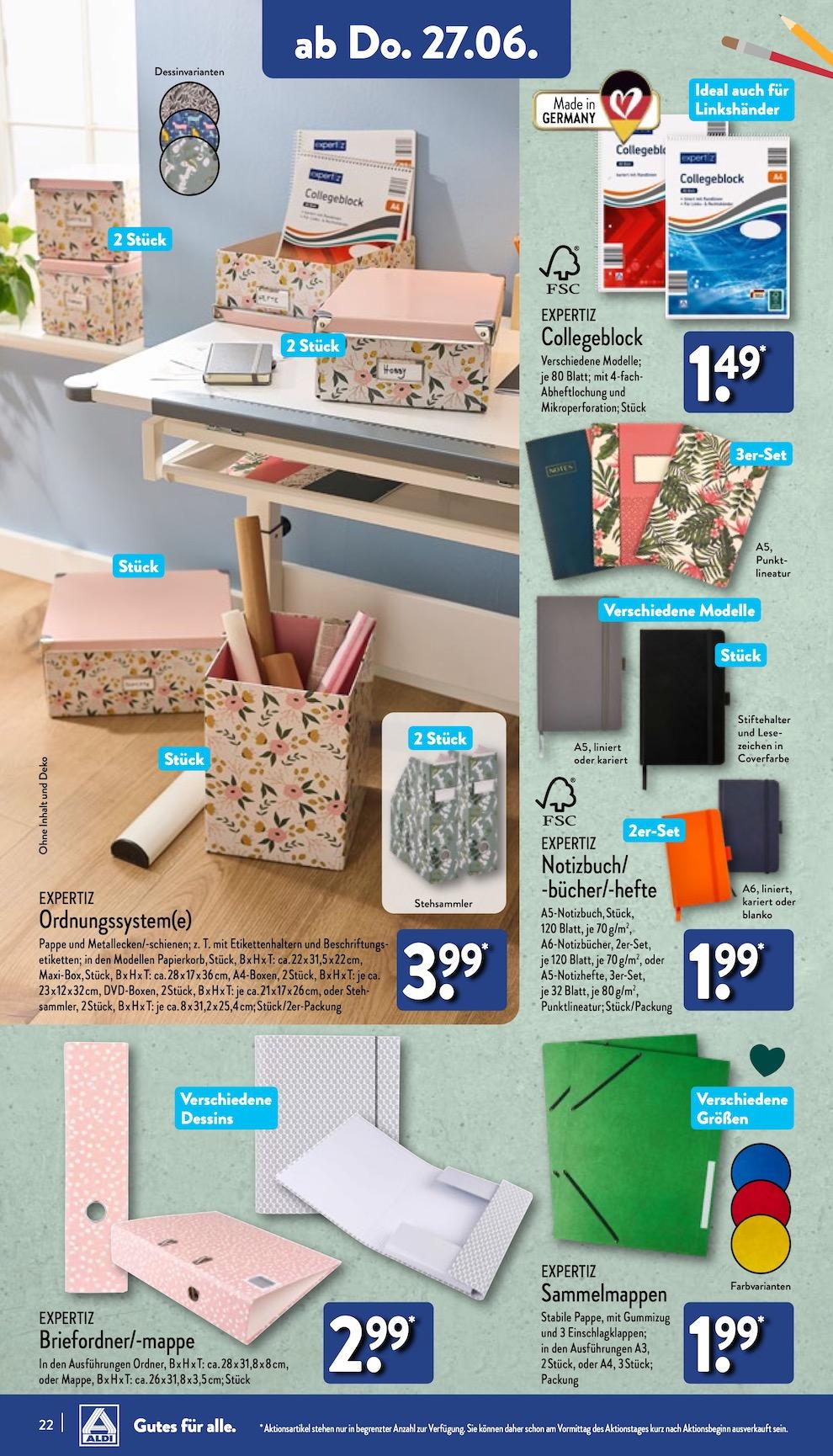 Aldi Aldi Nord Prospekt ab Montag Seite 22