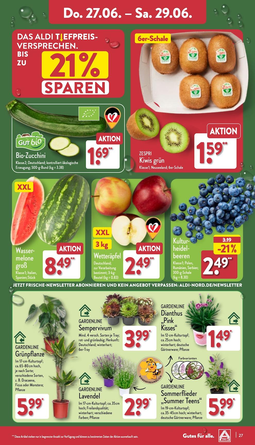 Aldi Aldi Nord Prospekt ab Montag Seite 27