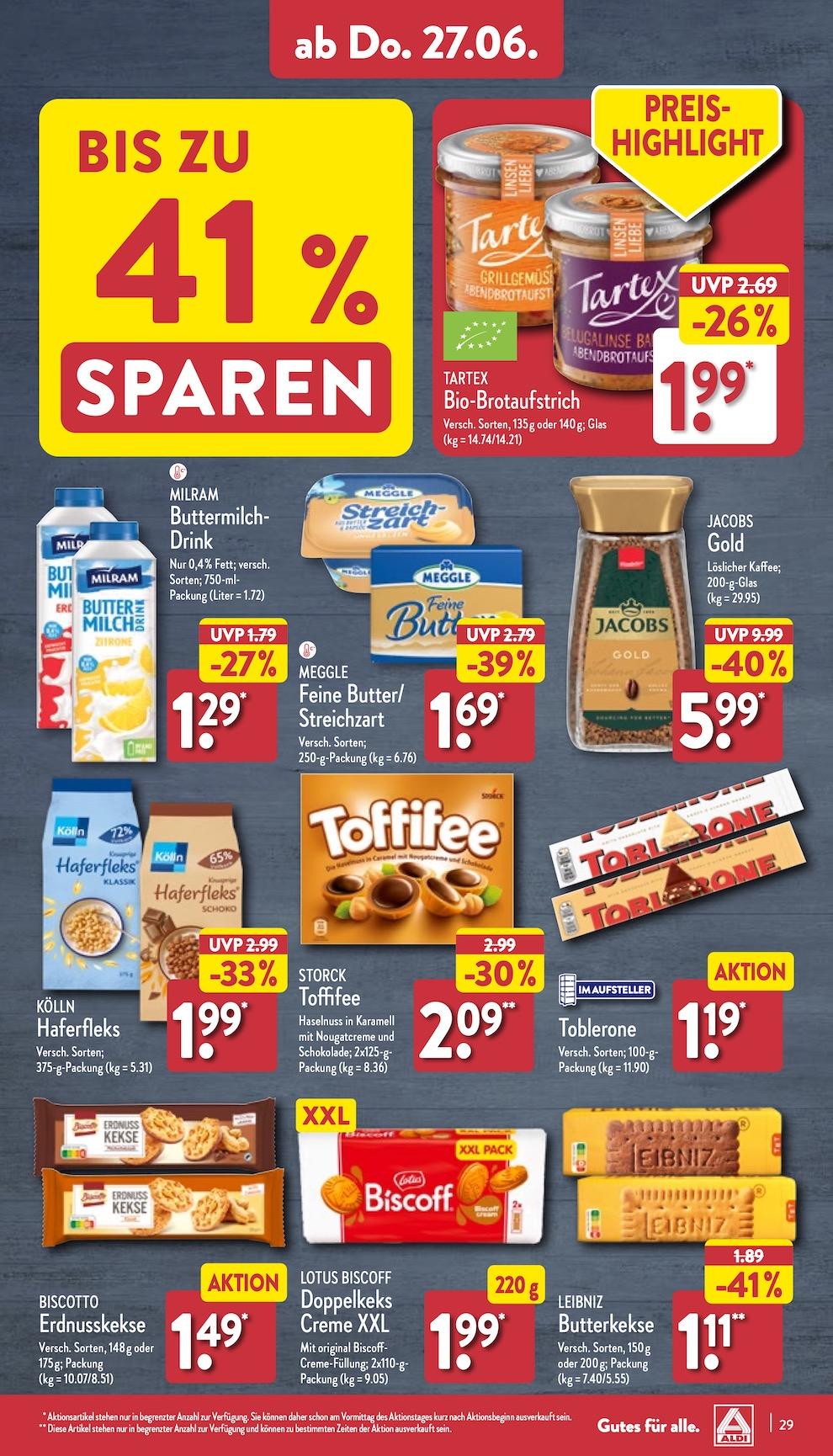 Aldi Aldi Nord Prospekt ab Montag Seite 29