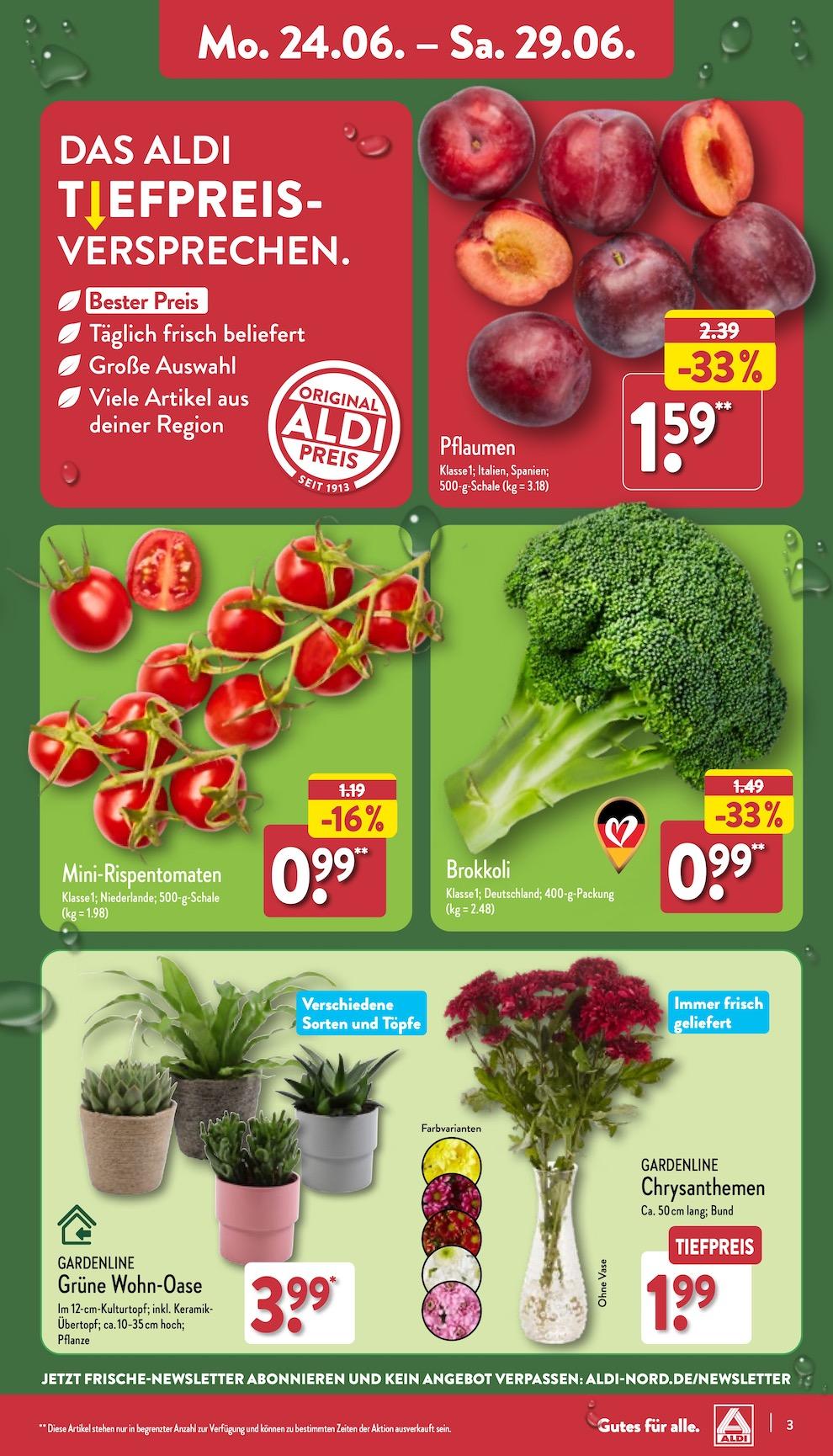 Aldi Aldi Nord Prospekt ab Montag Seite 3