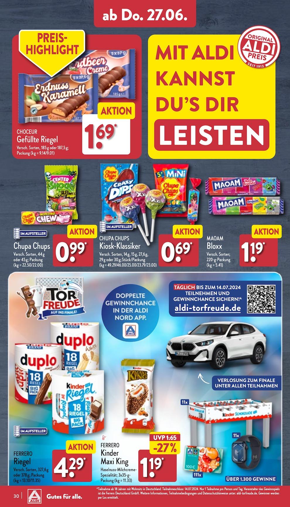Aldi Aldi Nord Prospekt ab Montag Seite 30