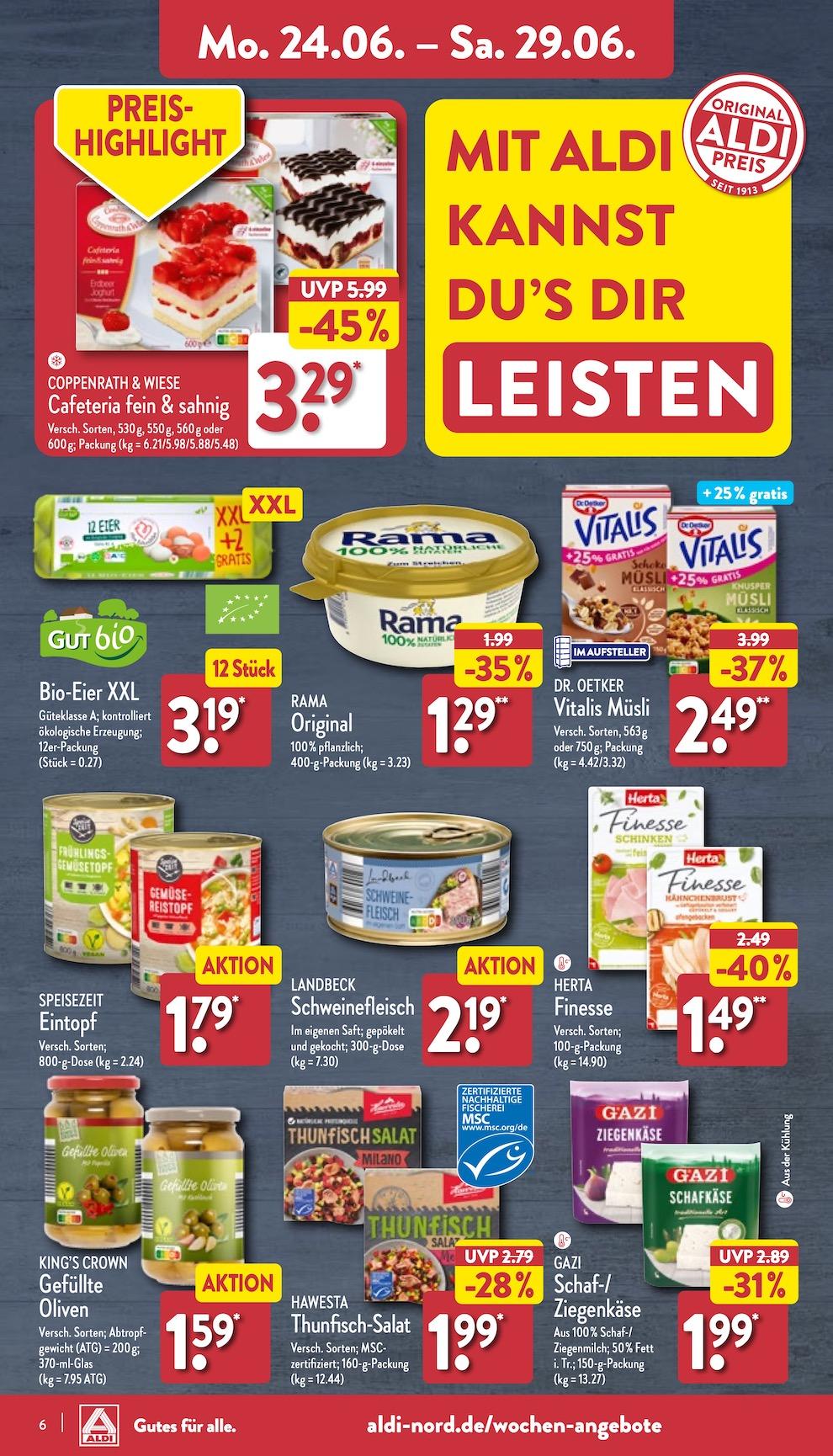 Aldi Aldi Nord Prospekt ab Montag Seite 6
