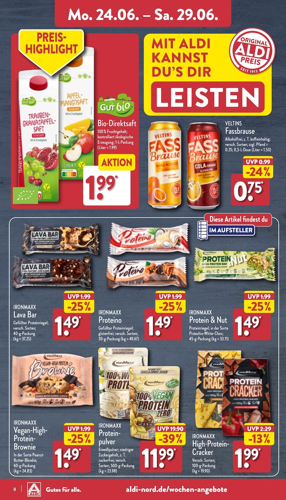 Aldi Aldi Nord Prospekt ab Montag Seite 8
